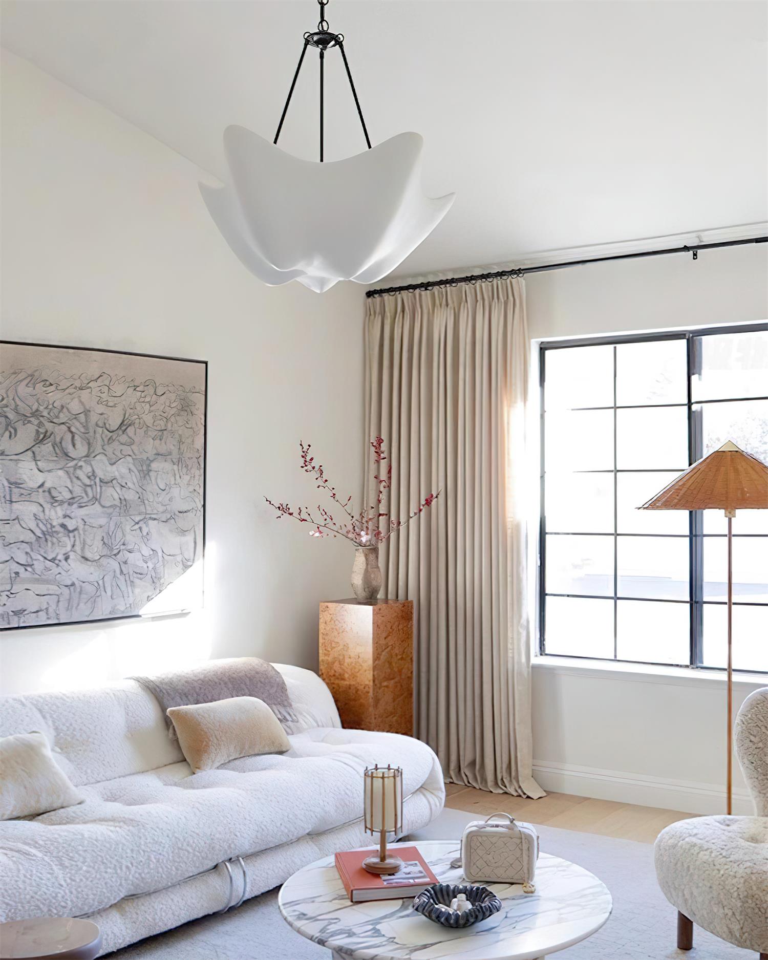 Alana Chandelier Sculptural Petals - Letslighting