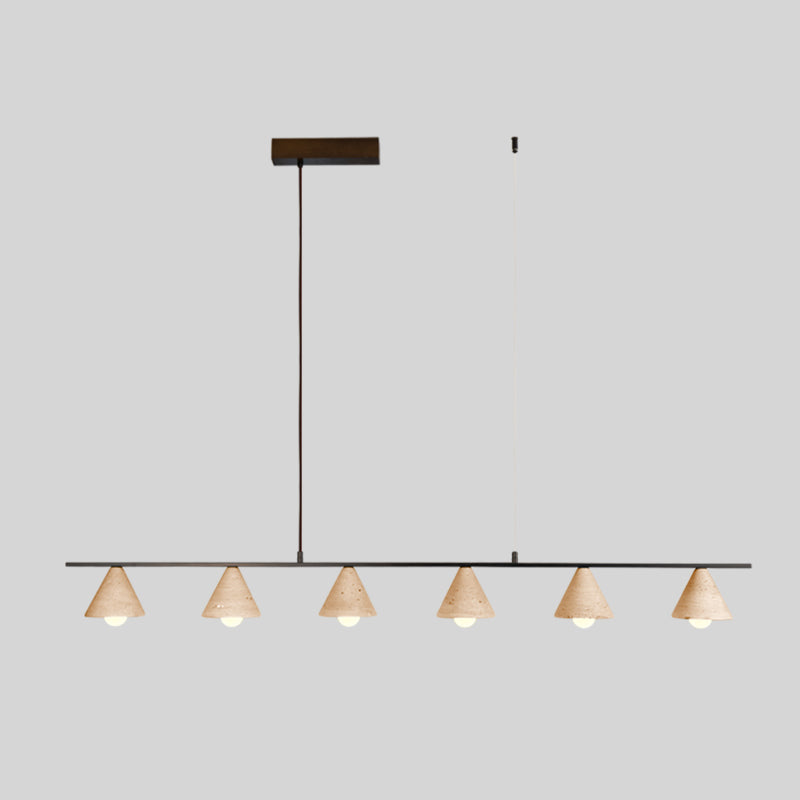 Ulfuvyi Suspension Travertin Moderne Salon - Neutralighting