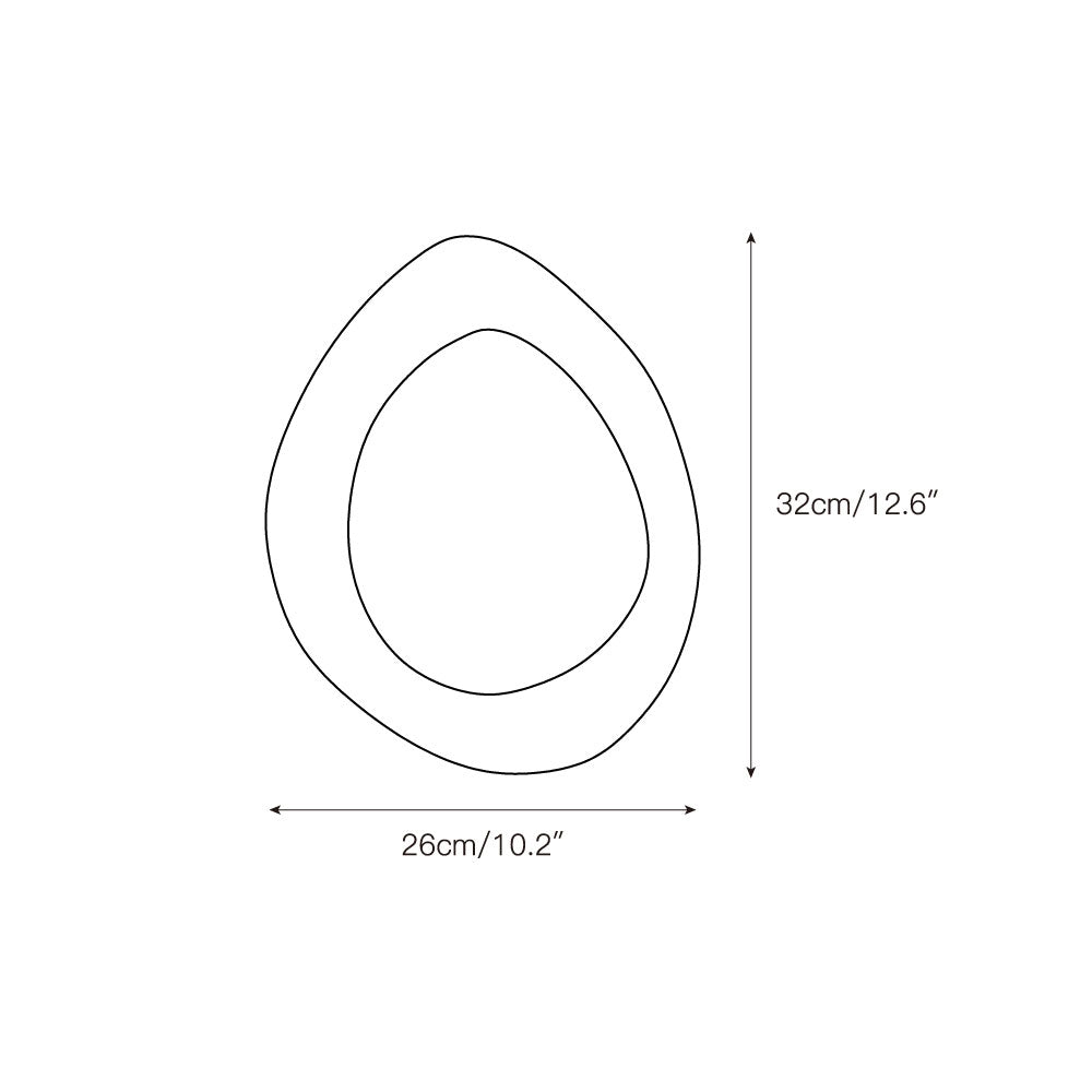 Yrvuvyn Applique Murale en Travertin Créativité Individuelle - Neutralighting