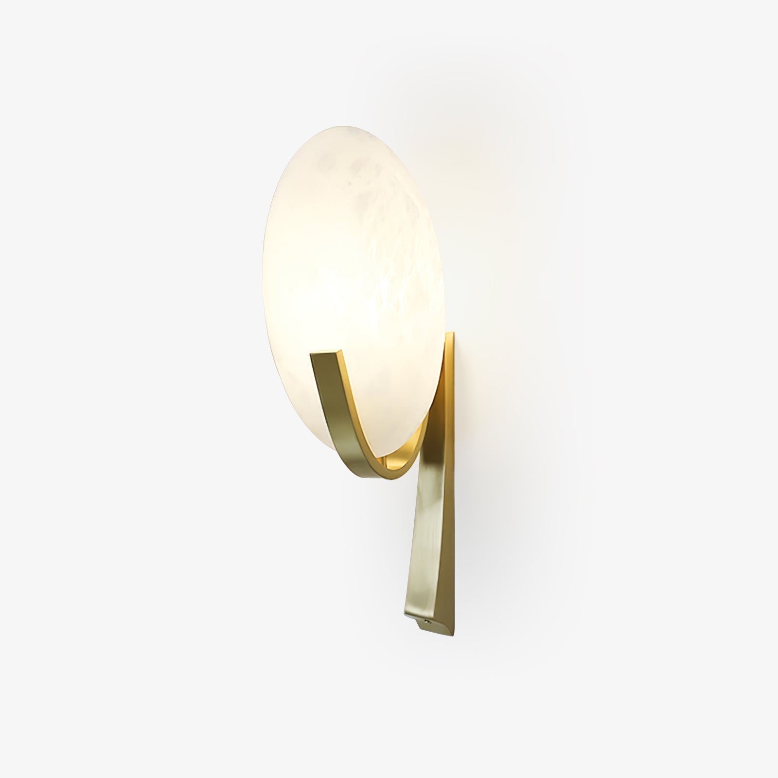 Althea Minimalist Alabaster Wall Lamp - Neutralighting