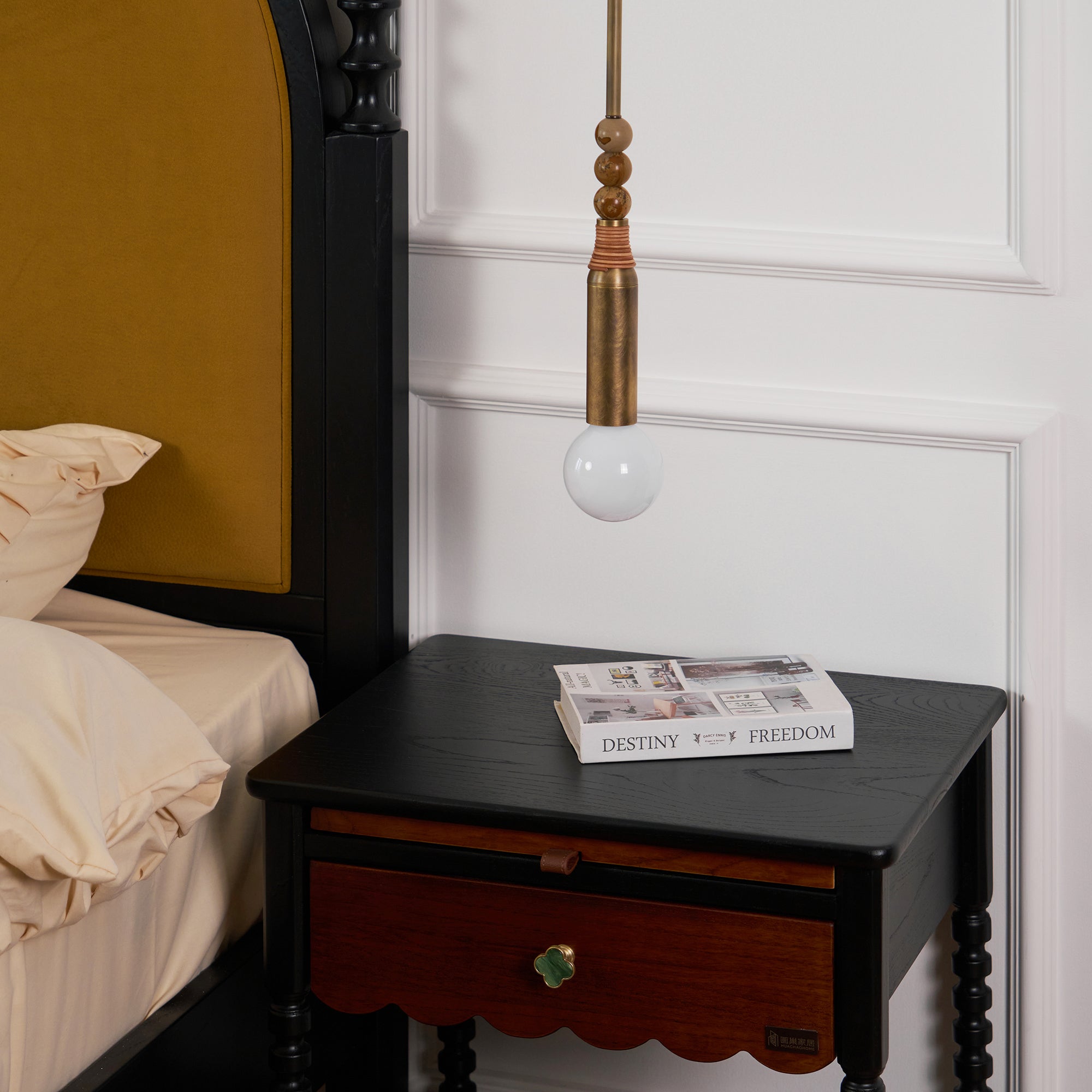 Alvuvyn Modern Minimalist Marble Pendant Light - Neutralighting