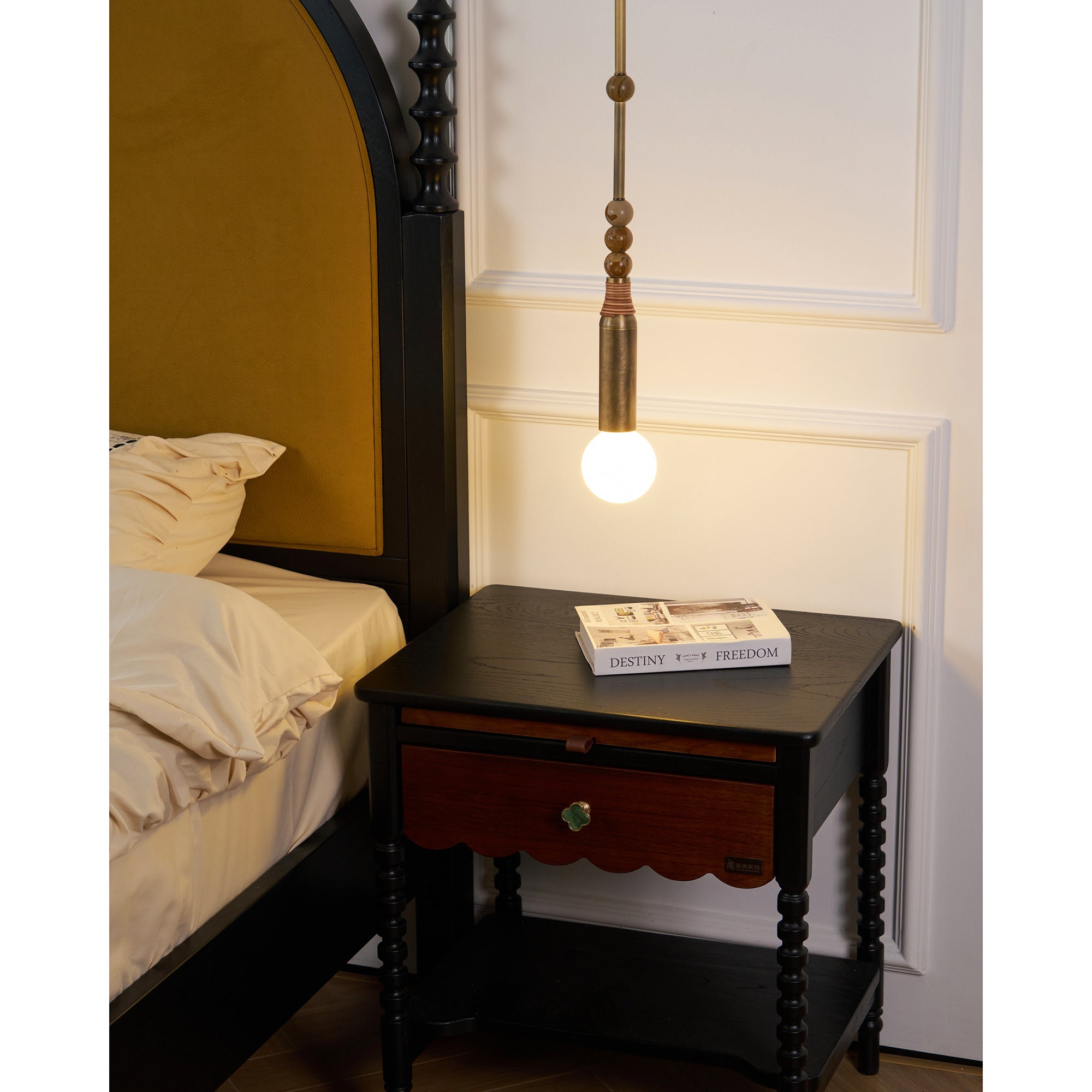 Alvuvyn Modern Minimalist Marble Pendant Light - Neutralighting