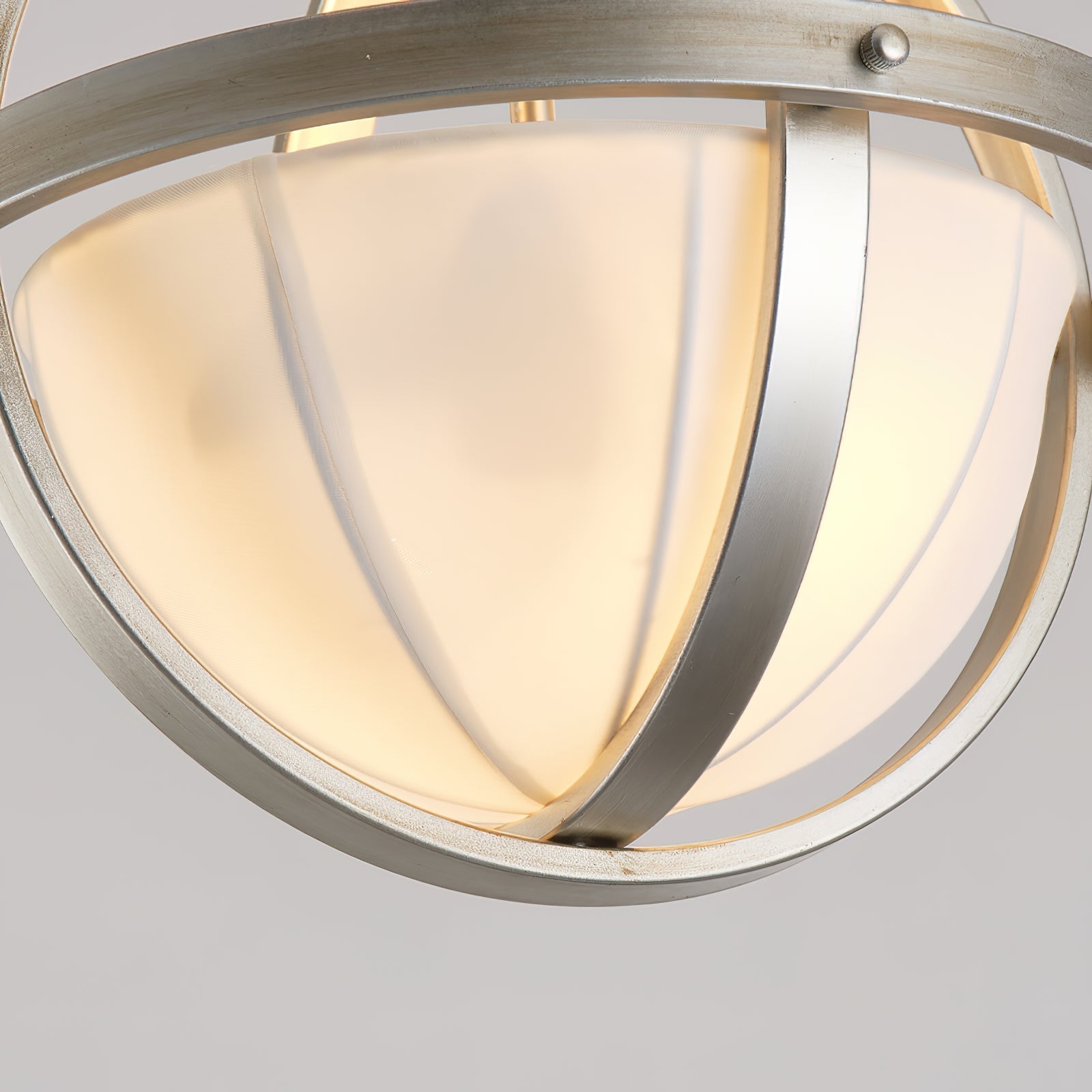 Aevuvyi Modern Minimalist Metal Fabric Pendant Lamp - Lamp Copper