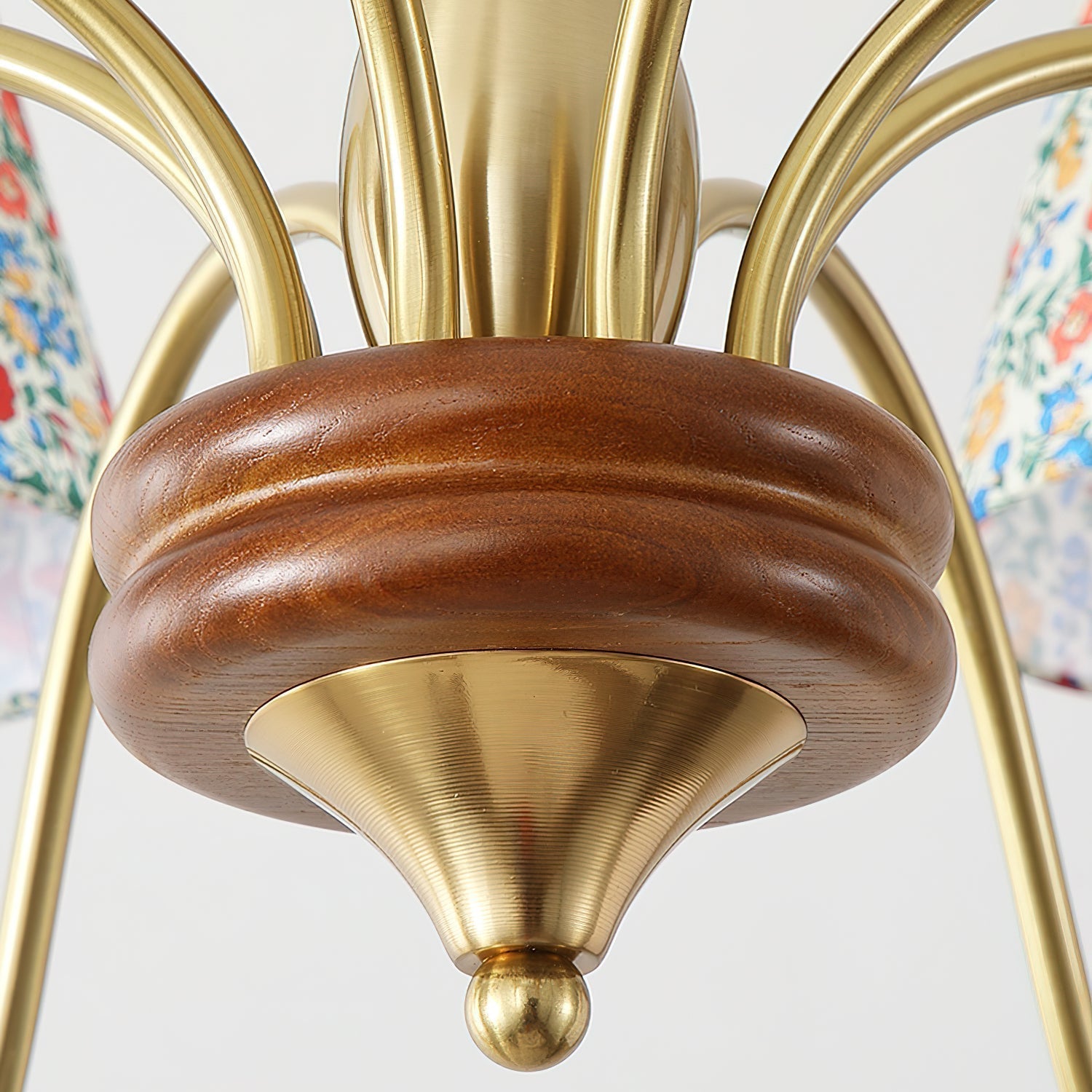 Florinda Lustre Abat-jour Tissu Floral - Neutralighting