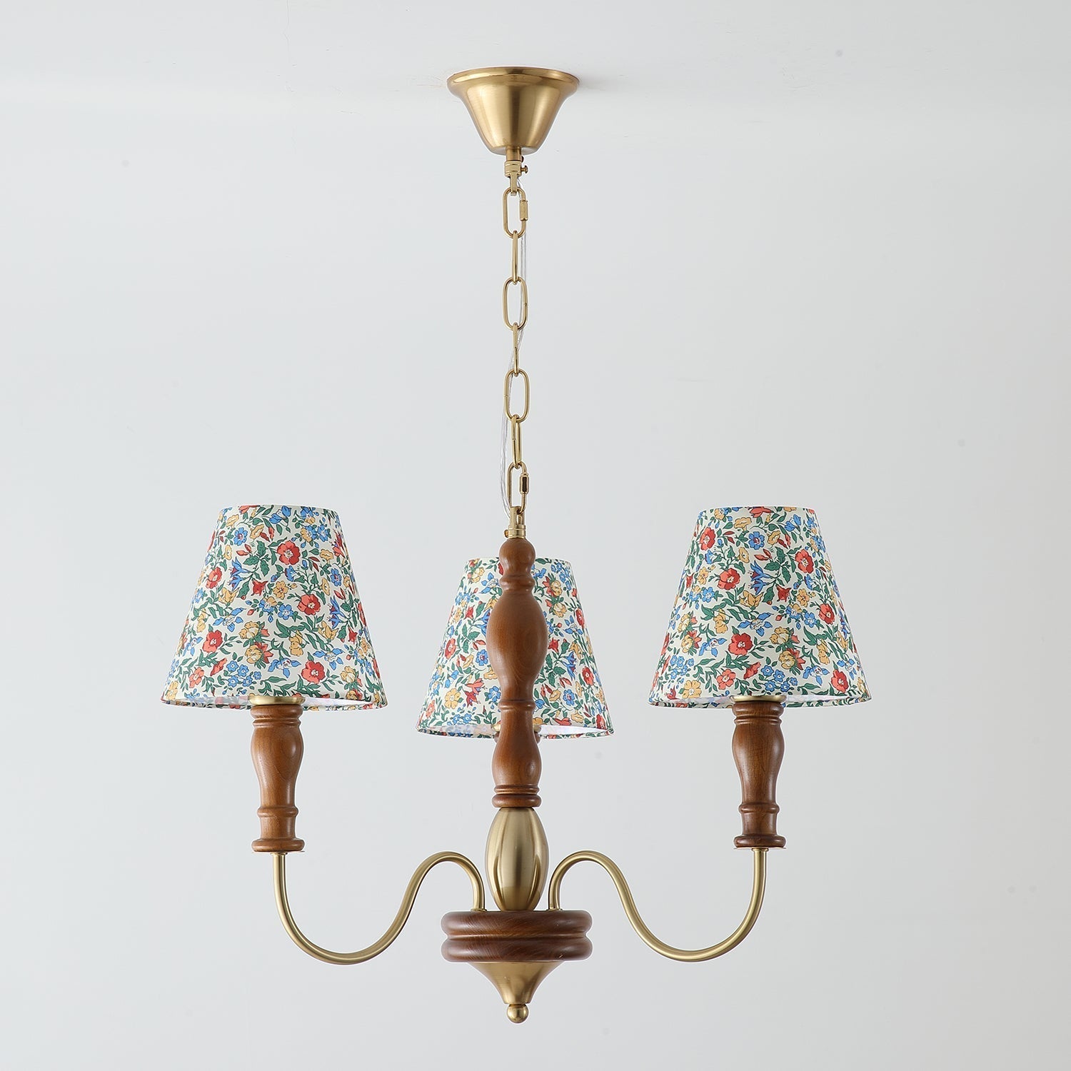 Florinda Lustre Abat-jour Tissu Floral - Neutralighting