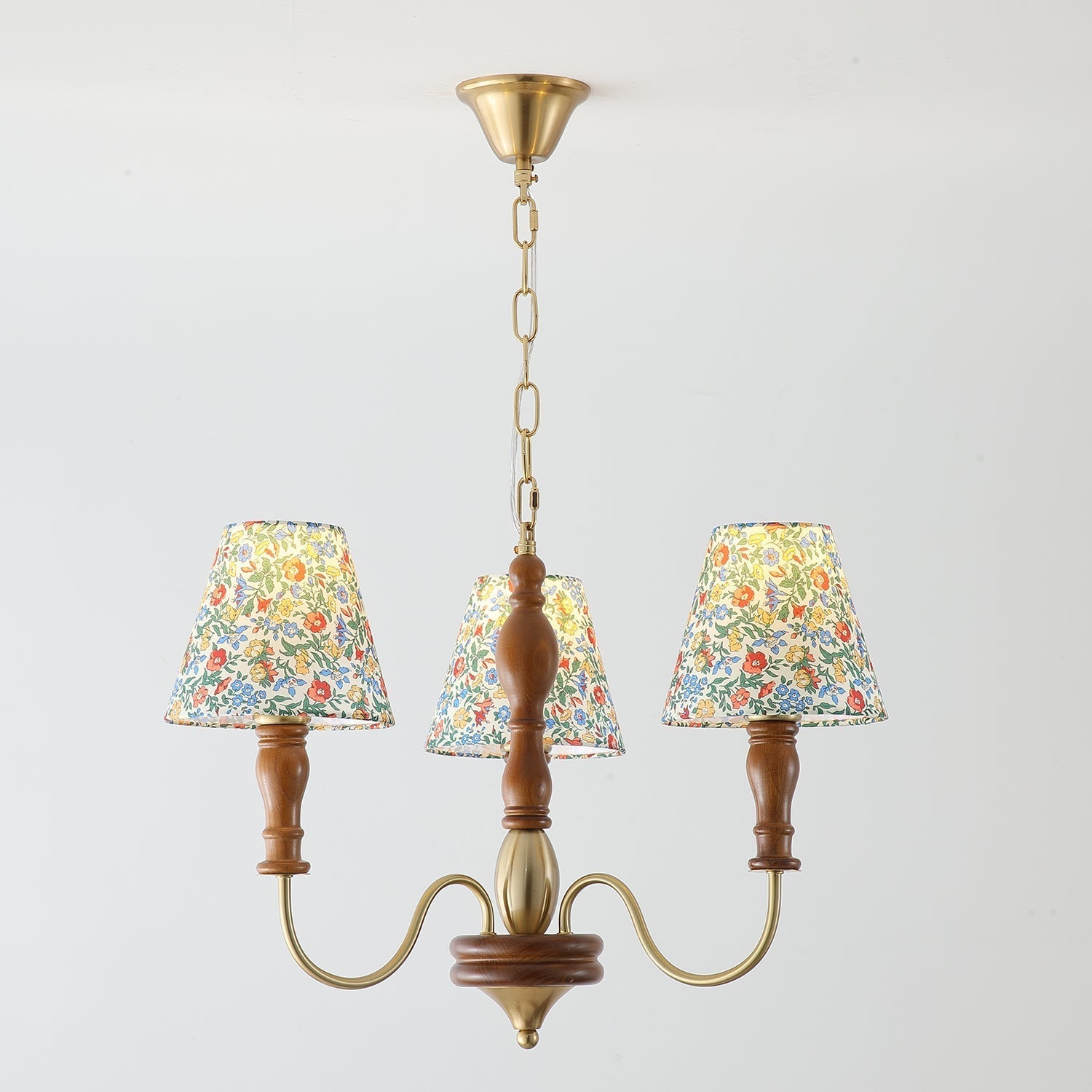 Florinda Lustre Abat-jour Tissu Floral - Neutralighting