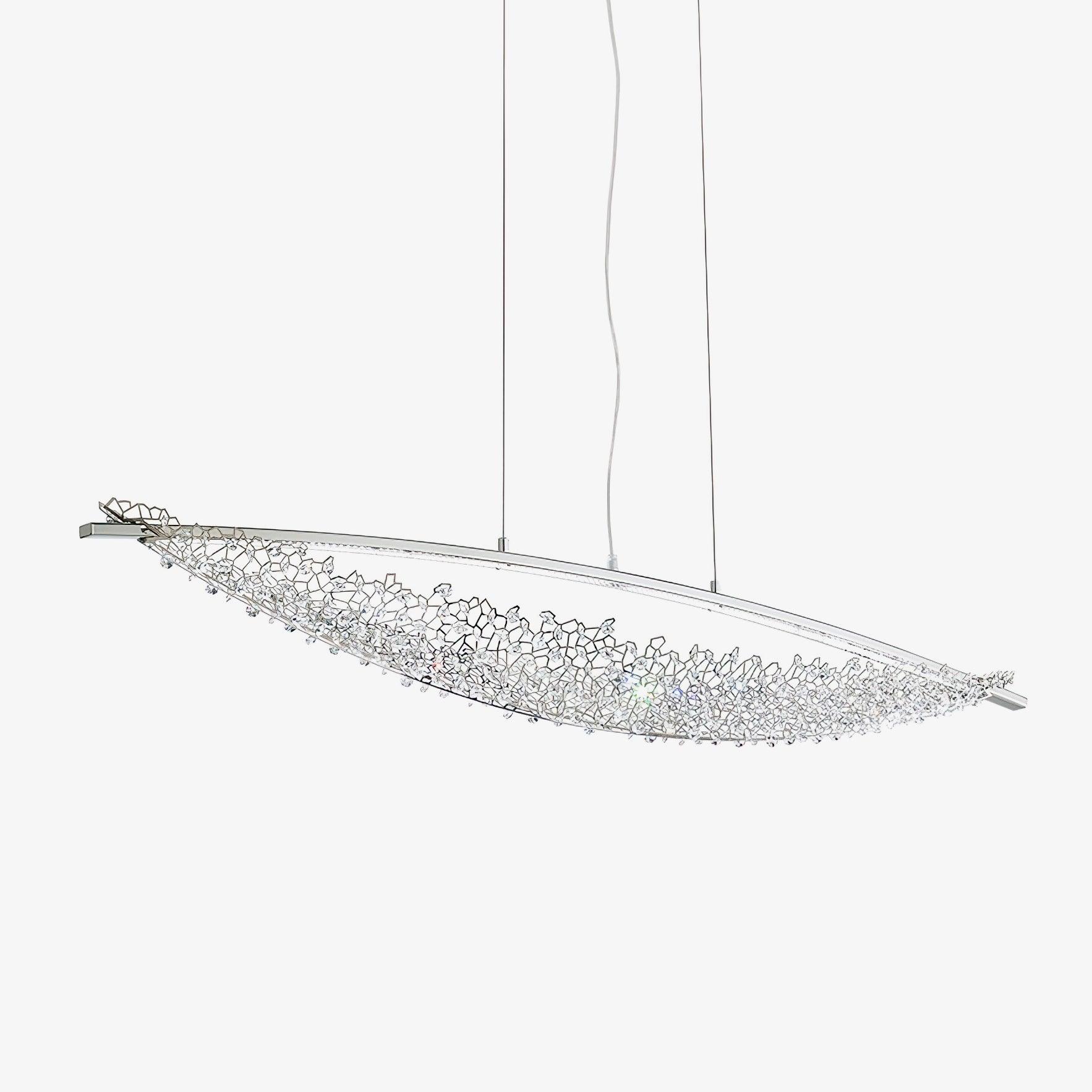 Elvarin Crystal Suspension Lumière - Neutralighting
