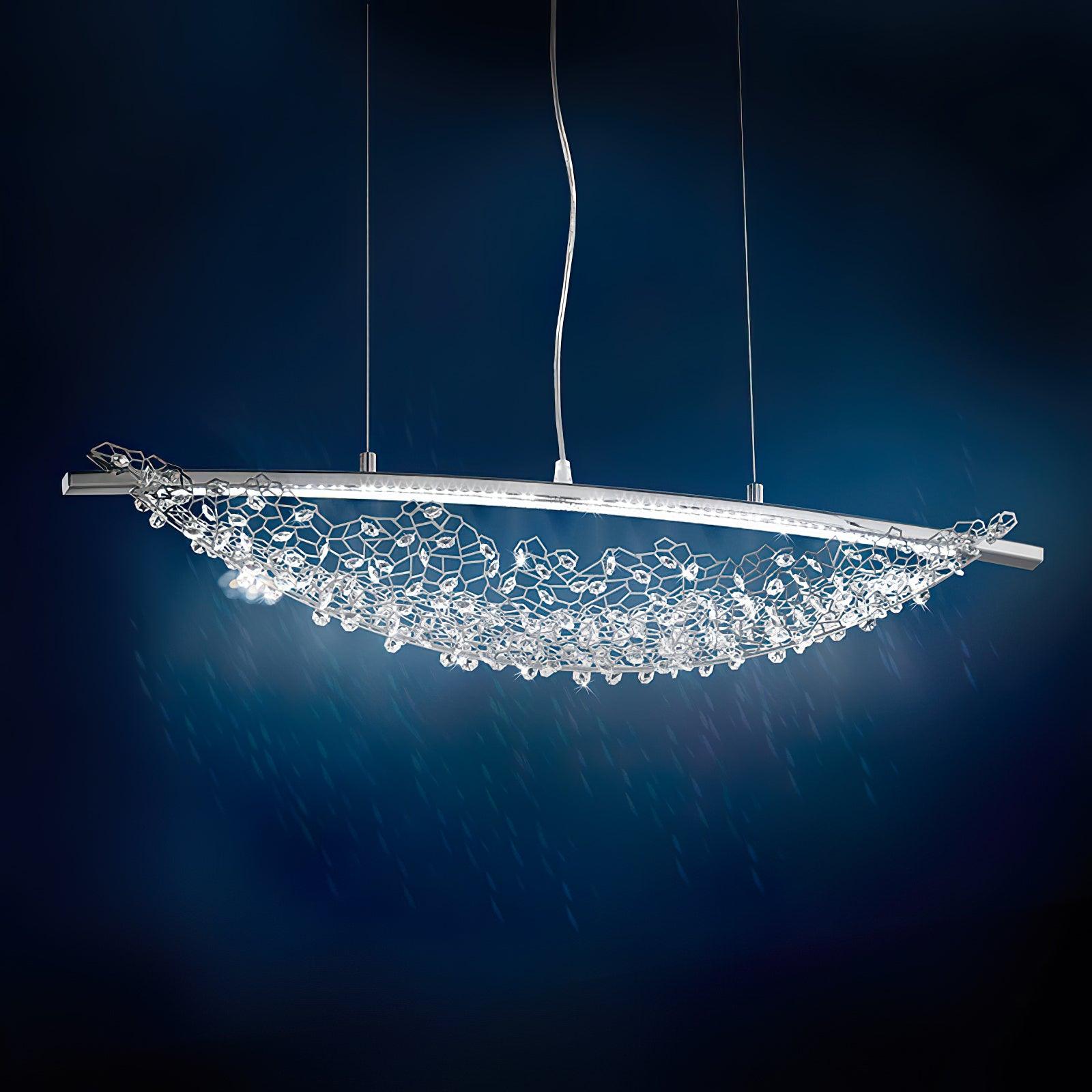 Elvarin Crystal Suspension Lumière - Neutralighting