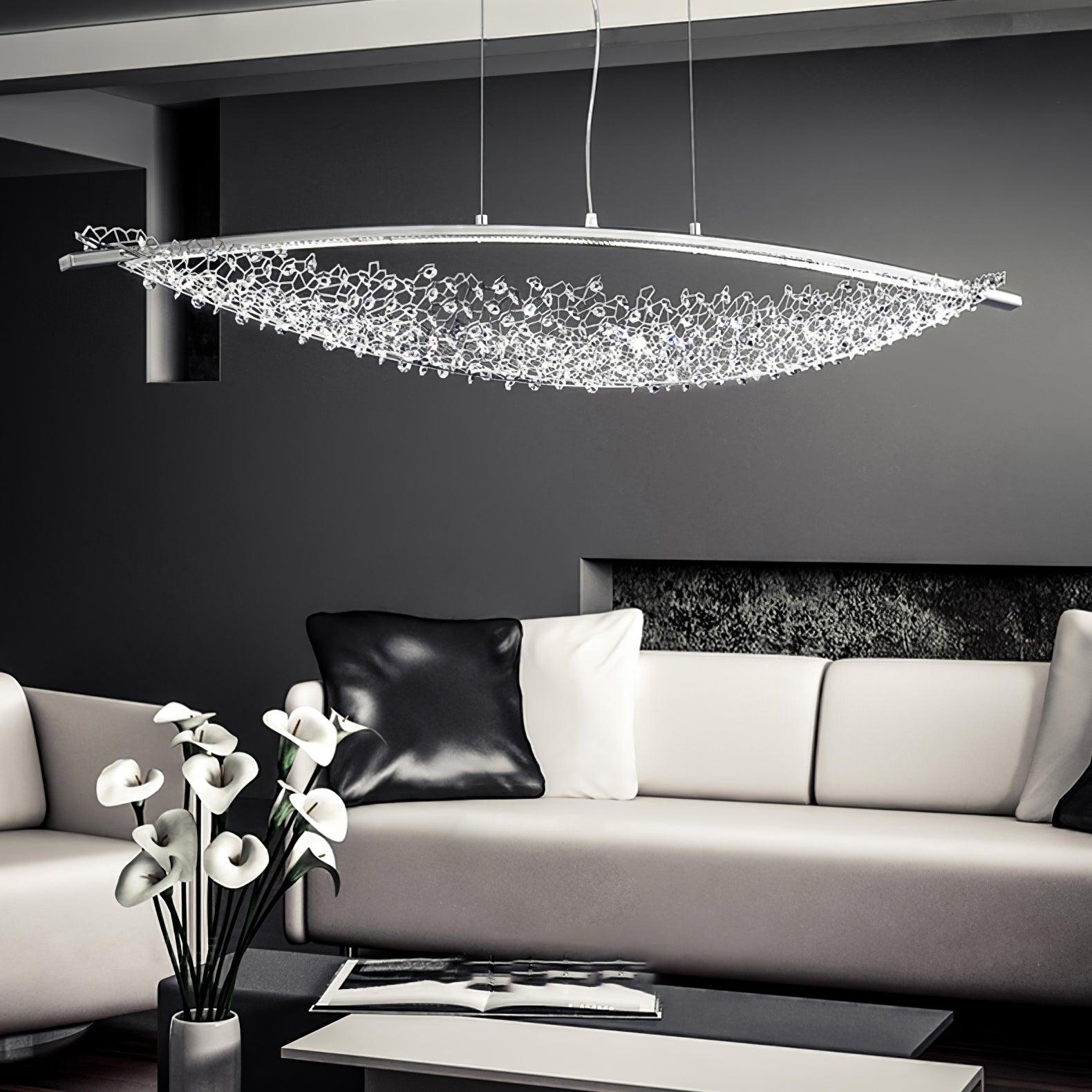 Elvarin Crystal Suspension Lumière - Neutralighting