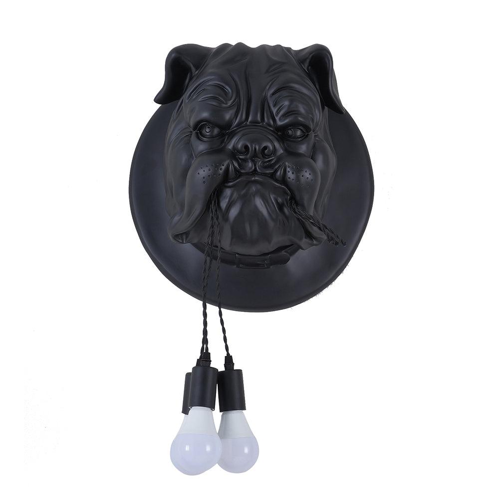 Lustra Applique Murale Sculpture Bulldog Fantaisiste - Neutralighting