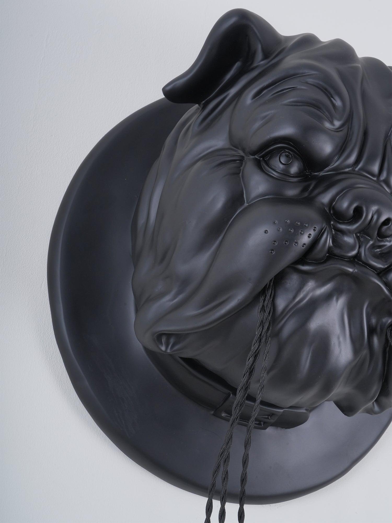 Lustra Applique Murale Sculpture Bulldog Fantaisiste - Neutralighting
