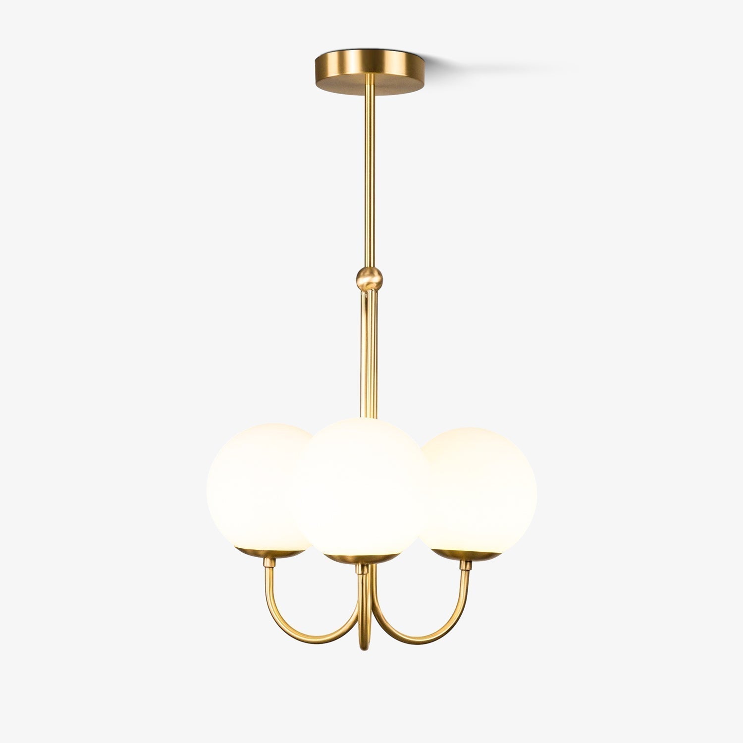 Mirelent Suspension Élégante en Laiton et Verre - Neutralighting