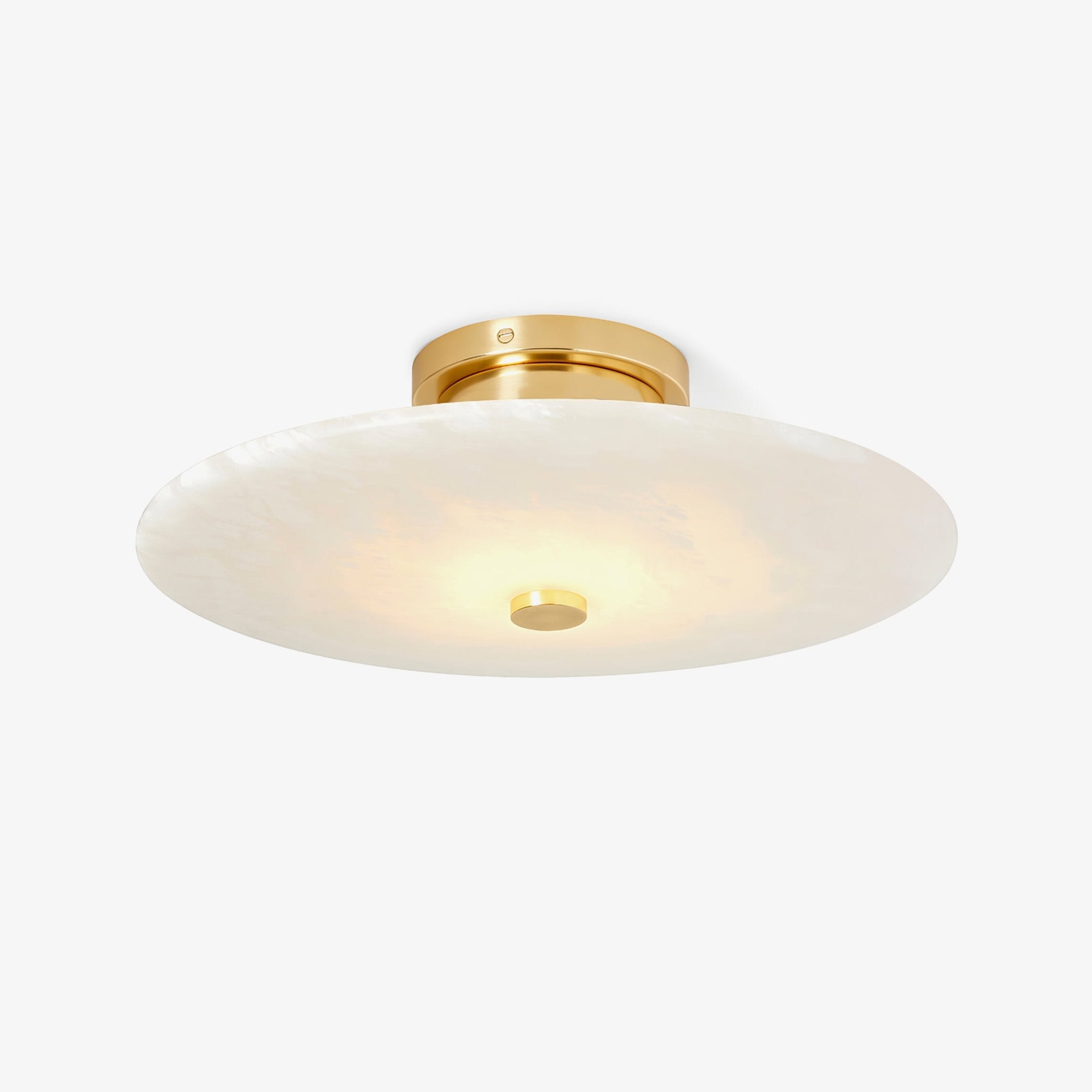 Clio Alabaster Flush Mount Ceiling Light - Letslighting