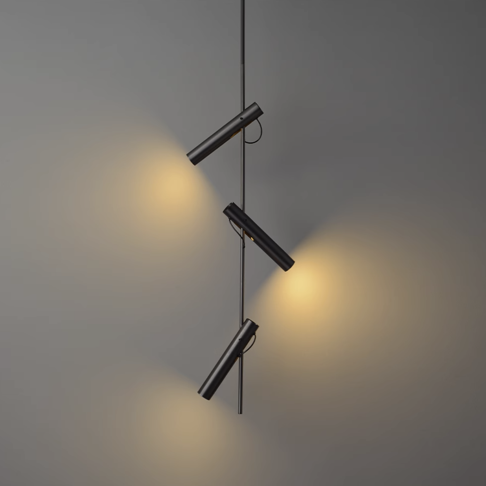 Jarnbruvyi Modern Minimalist Line Metal Pendant Light - Lamp Copper