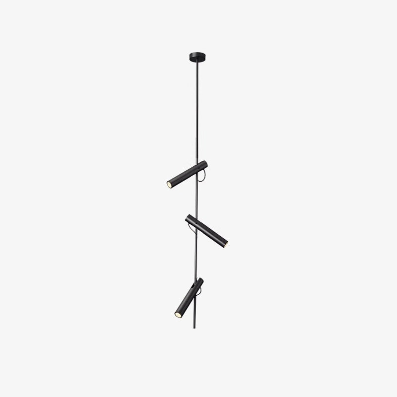 Jarnbruvyi Modern Minimalist Line Metal Pendant Light - Lamp Copper