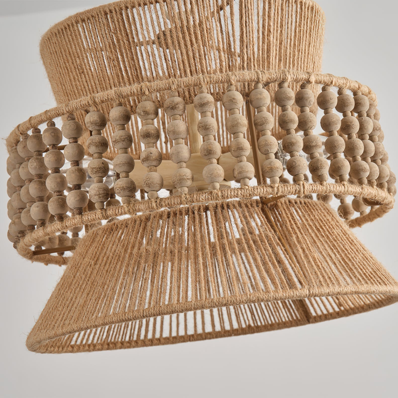 Kvennuvyi Natural Antigua Brown Metal Pendant Lamp - Lamp Copper
