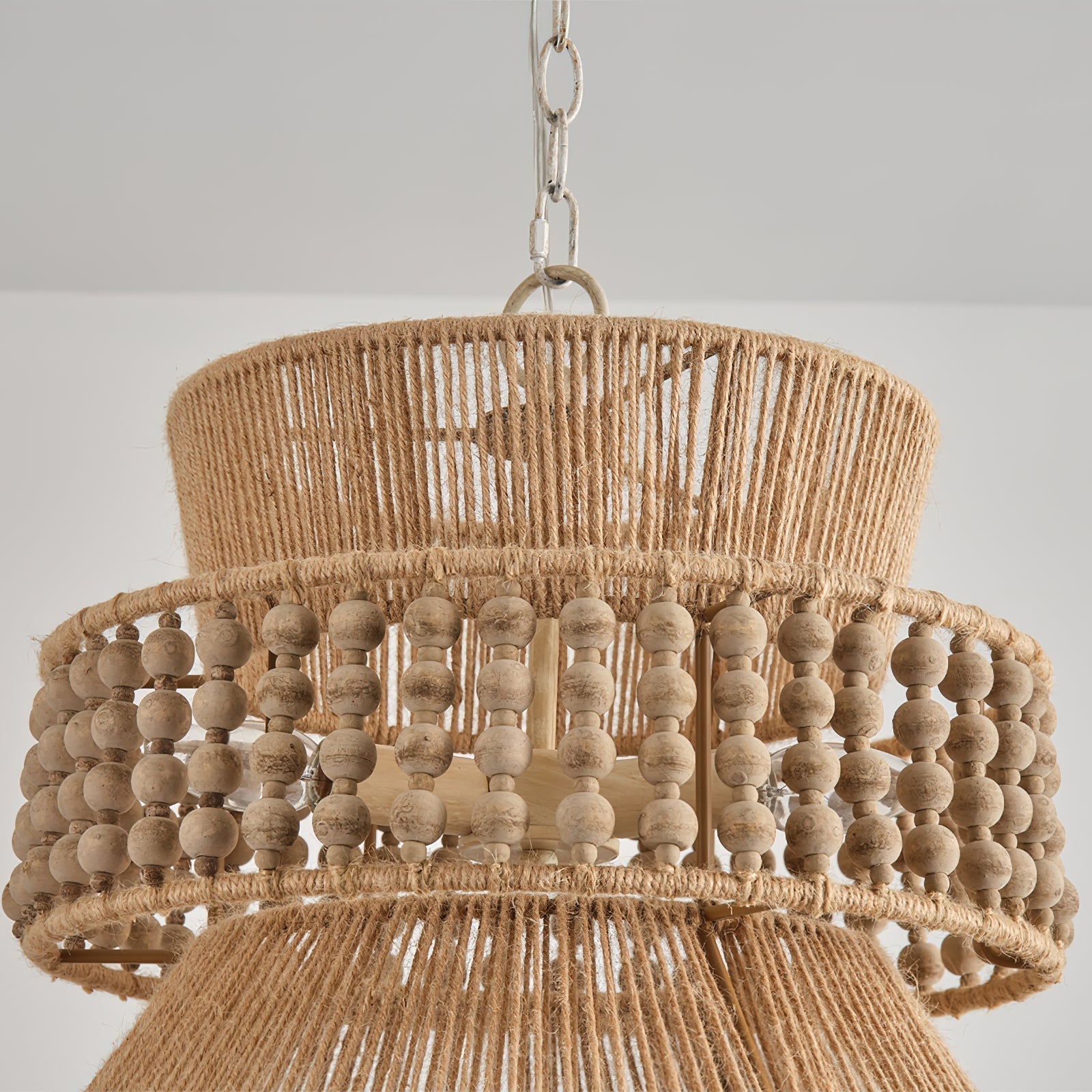 Kvennuvyi Natural Antigua Brown Metal Pendant Lamp - Lamp Copper