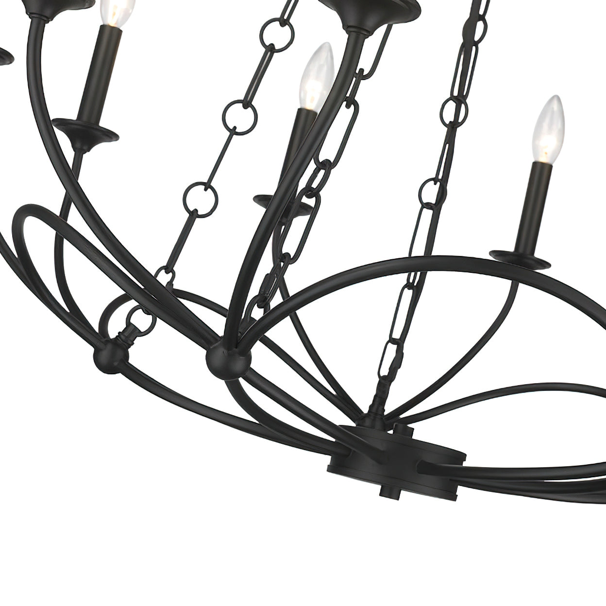 Ostruvyi Chandelier Métal Industriel Minimaliste Moderne - Neutralighting