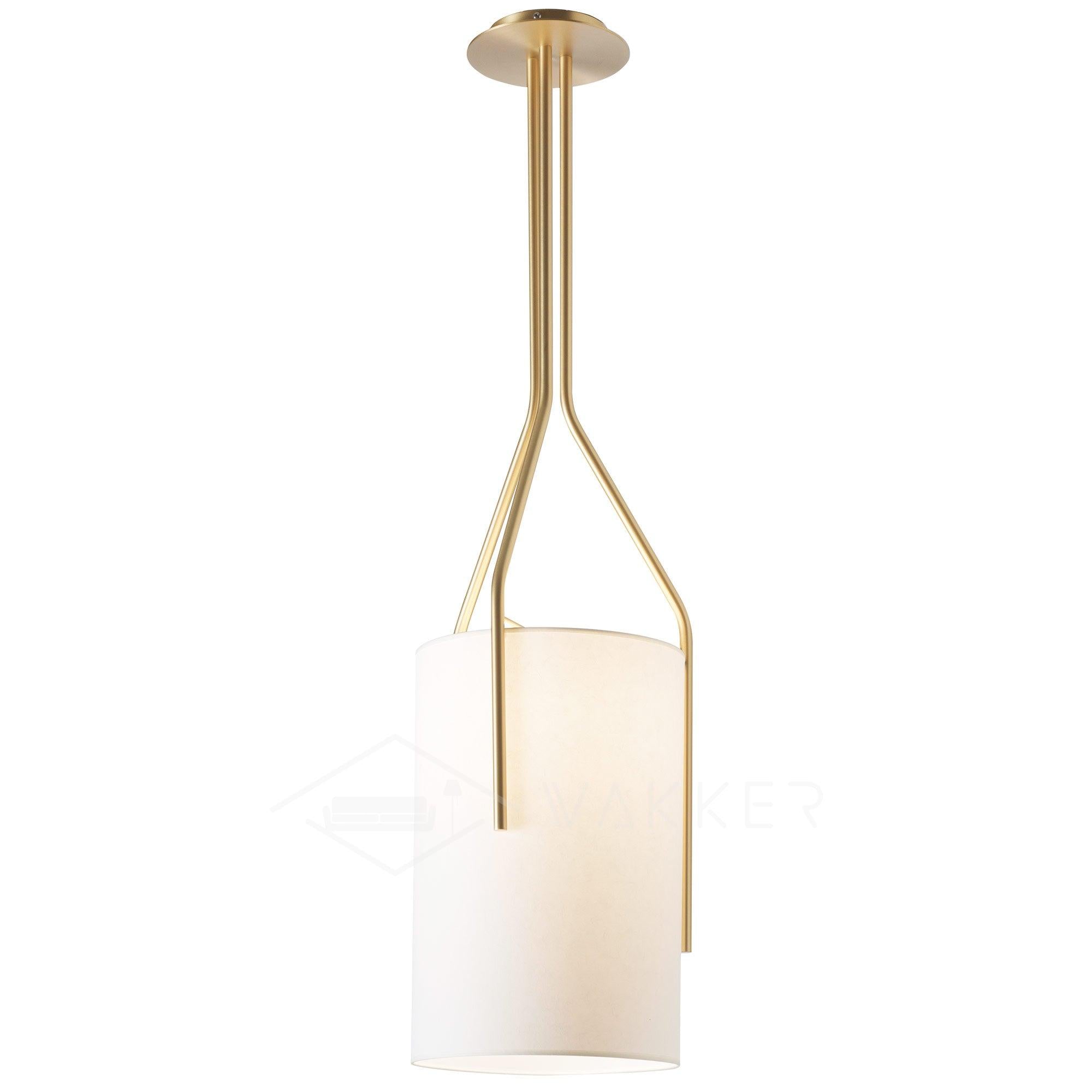 Lustra Chandelier LED 3-Lumières Laiton Moderne - Neutralighting