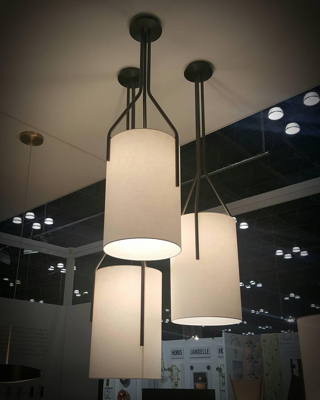 Lustra Chandelier LED 3-Lumières Laiton Moderne - Neutralighting