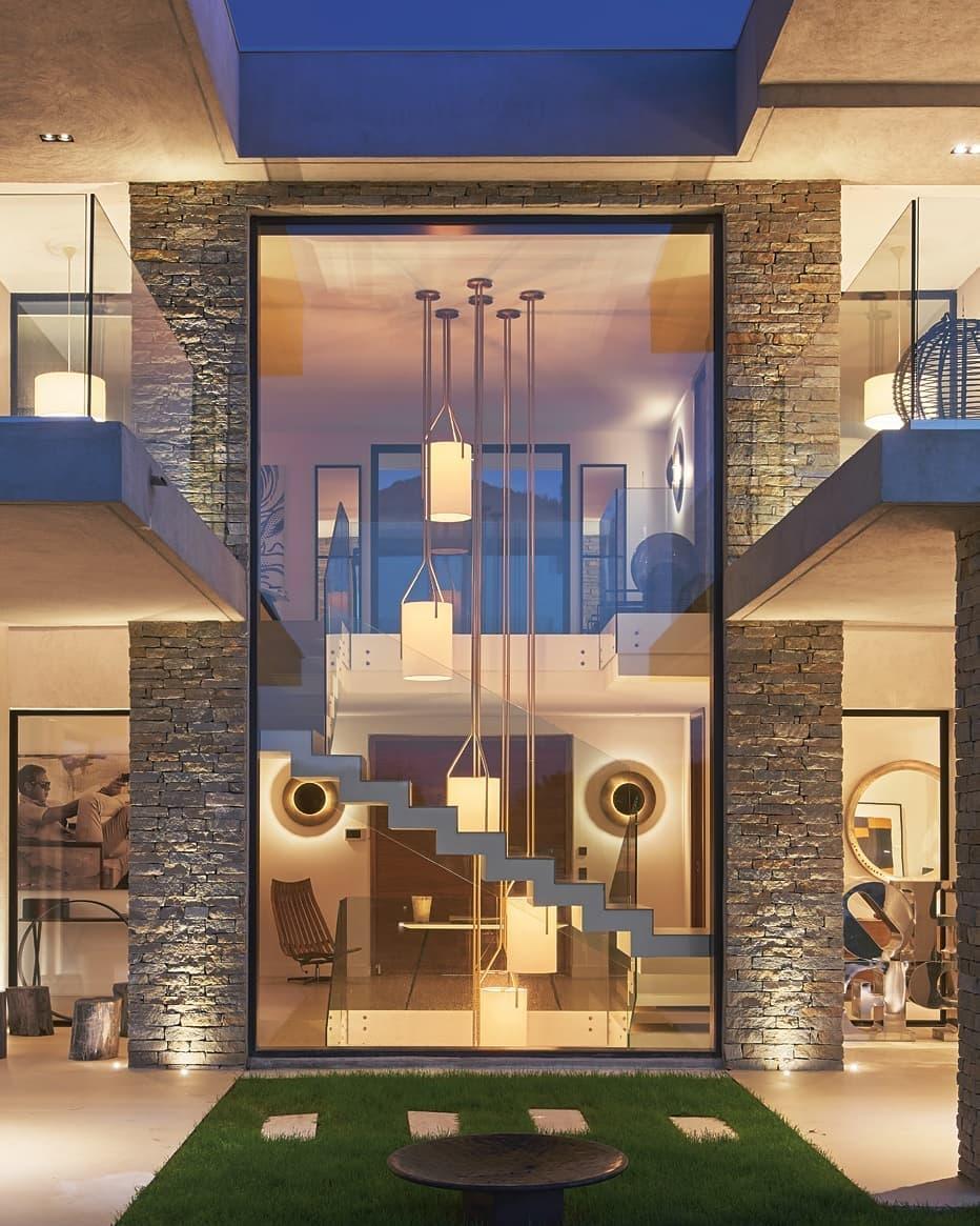 Lustra Chandelier LED 3-Lumières Laiton Moderne - Neutralighting