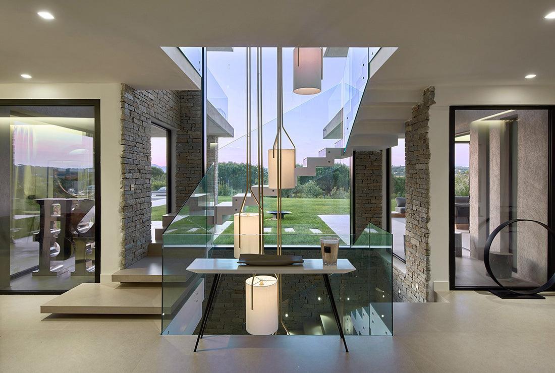 Lustra Chandelier LED 3-Lumières Laiton Moderne - Neutralighting