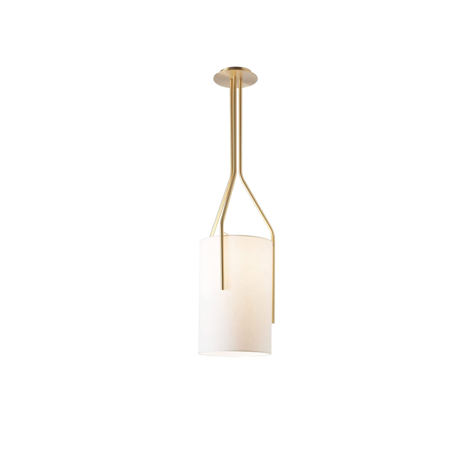 Lustra Chandelier LED 3-Lumières Laiton Moderne - Neutralighting