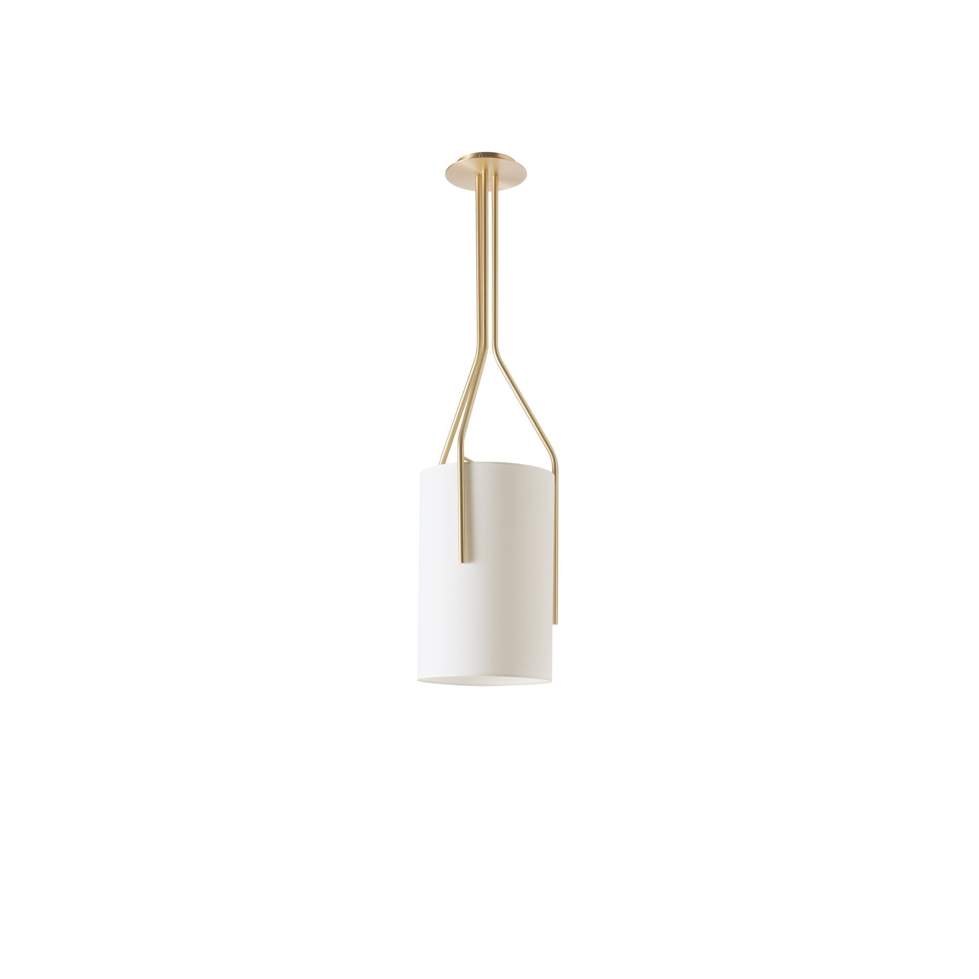 Lustra Chandelier LED 3-Lumières Laiton Moderne - Neutralighting