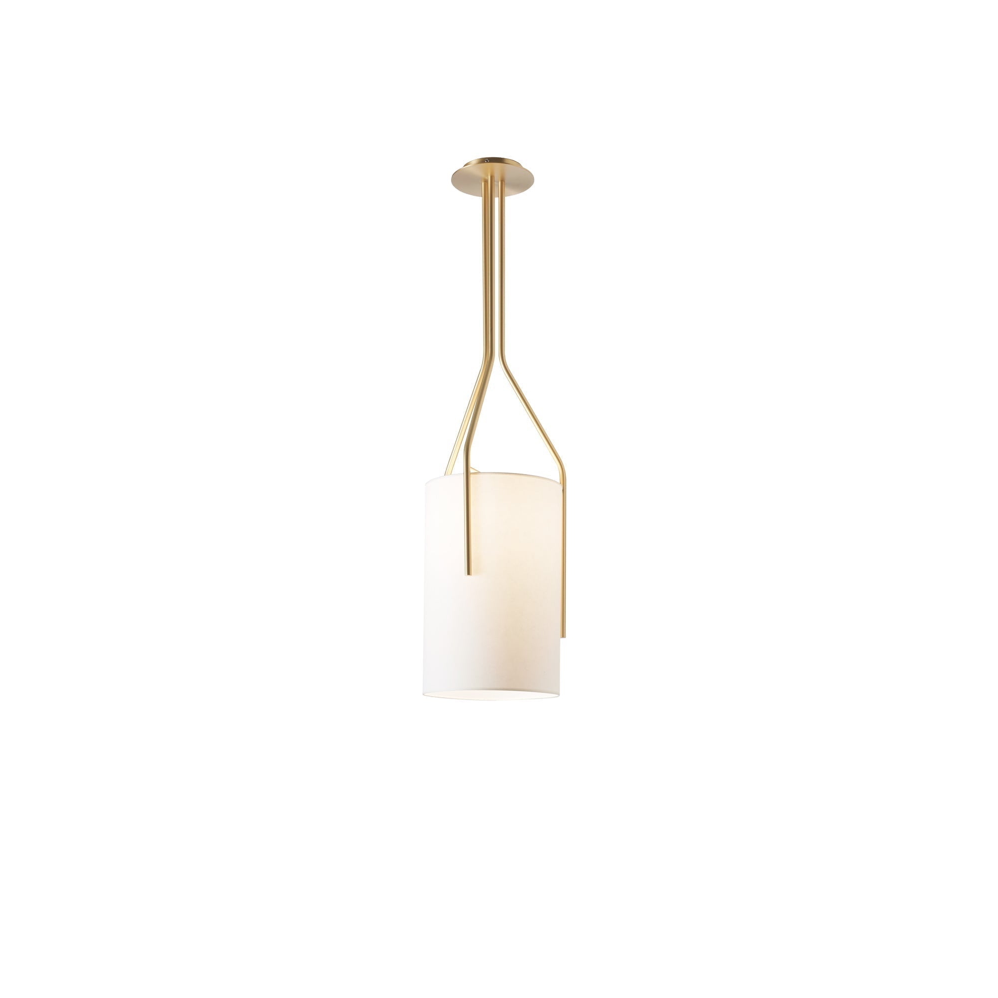 Lustra Chandelier LED 3-Lumières Laiton Moderne - Neutralighting