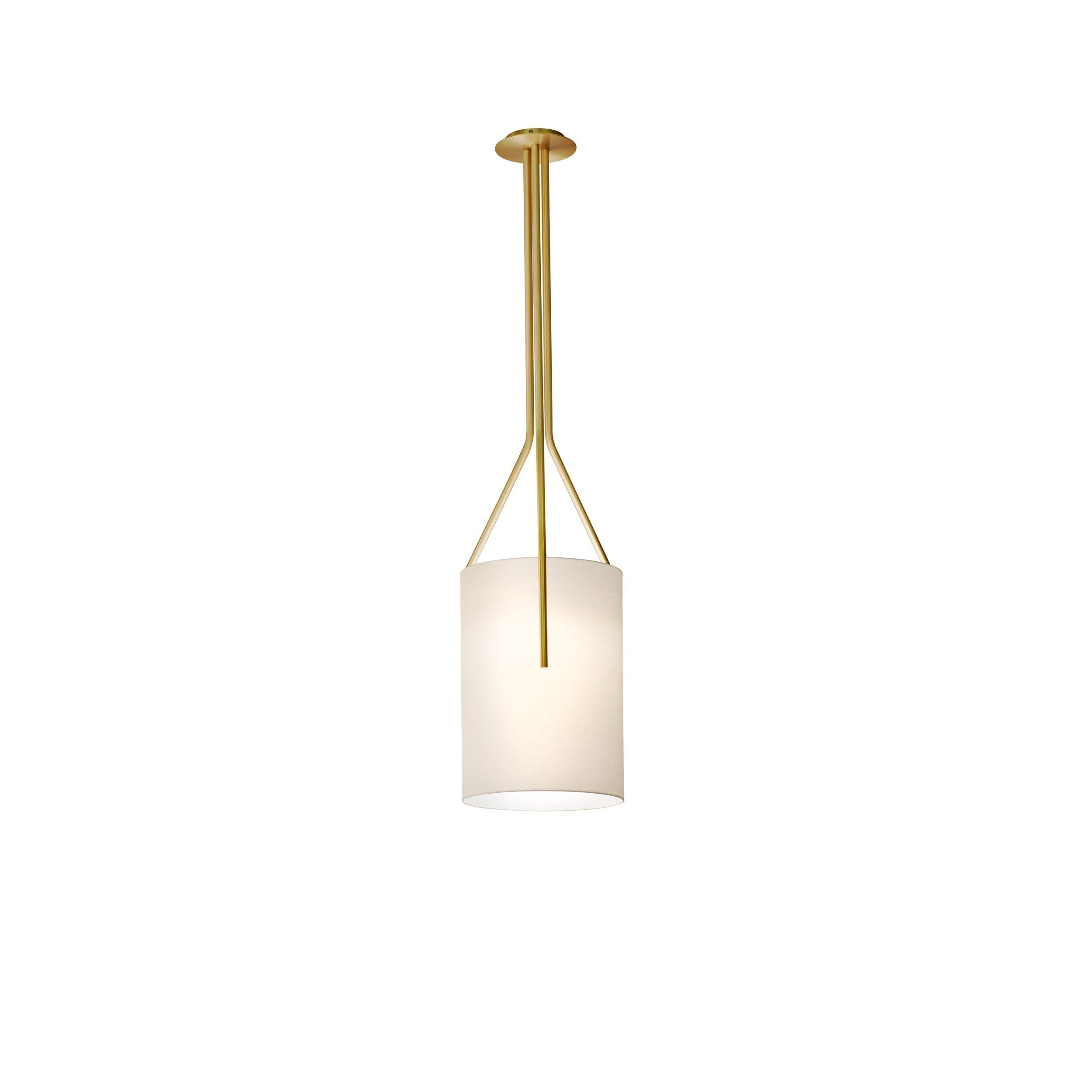 Lustra Chandelier LED 3-Lumières Laiton Moderne - Neutralighting