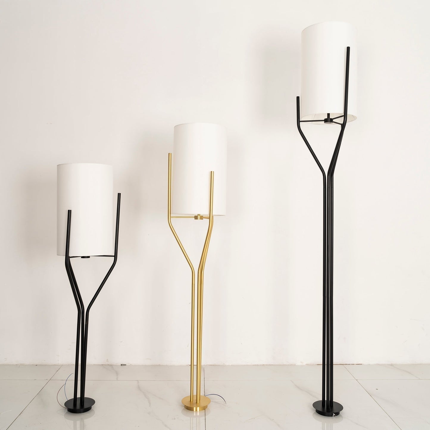 Lustra Chandelier LED 3-Lumières Laiton Moderne - Neutralighting