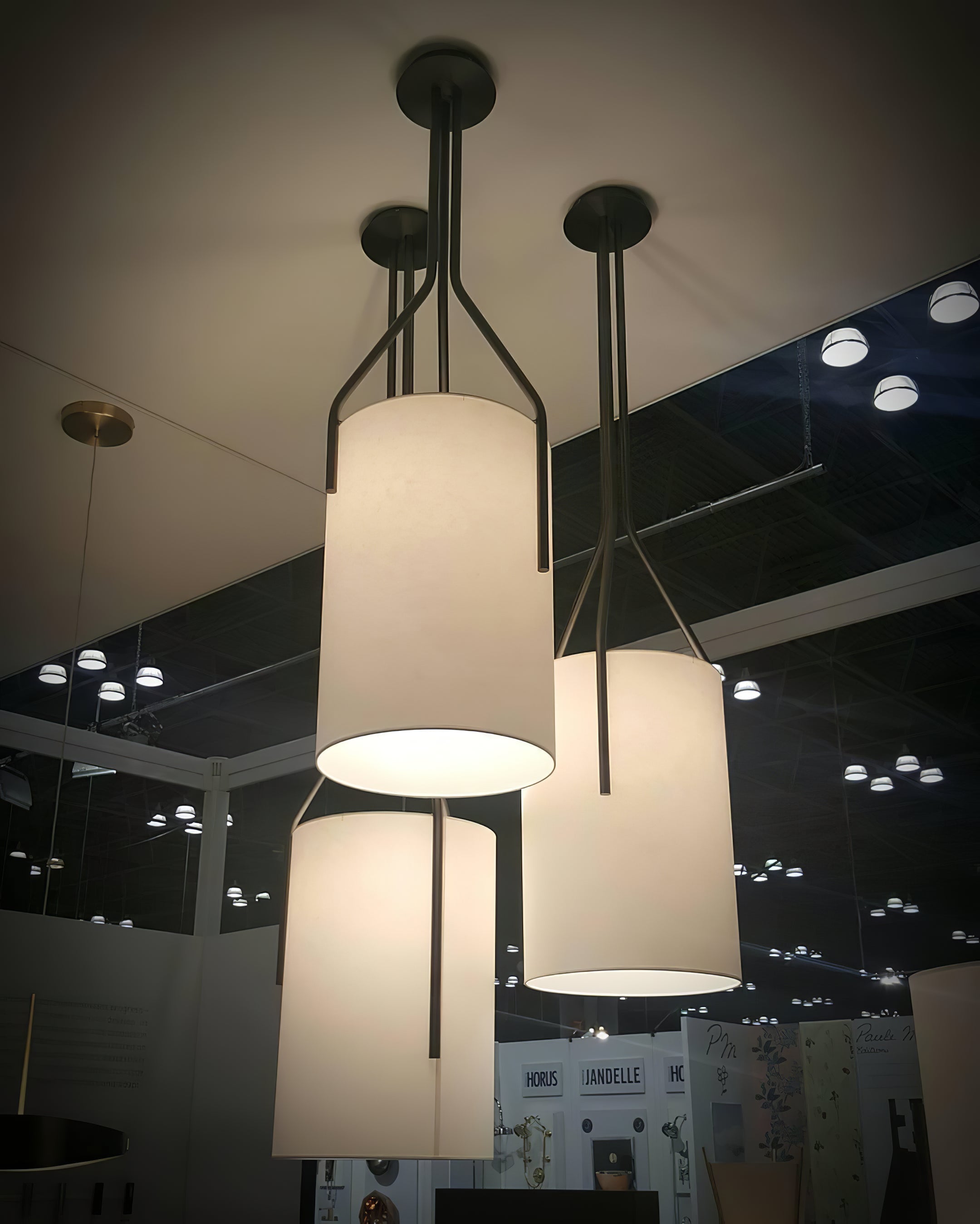 Lustra Chandelier LED 3-Lumières Laiton Moderne - Neutralighting