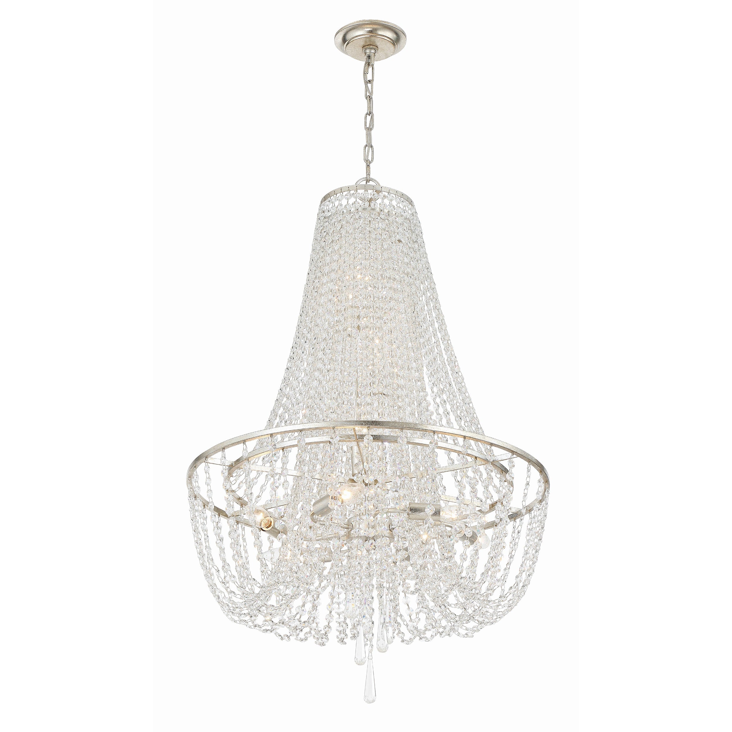 Sifuvys Chandelier Métal Cristal Luxe Postmoderne - Neutralighting