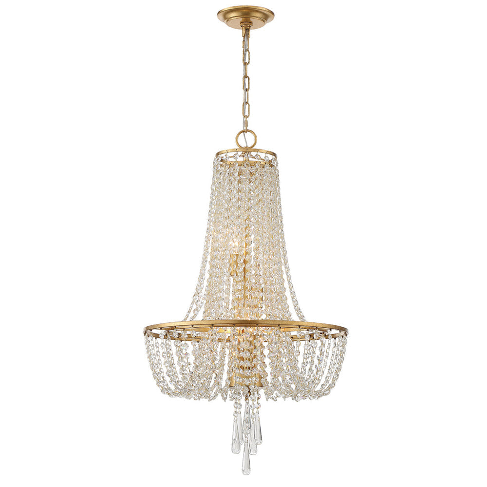 Sifuvys Chandelier Métal Cristal Luxe Postmoderne - Neutralighting