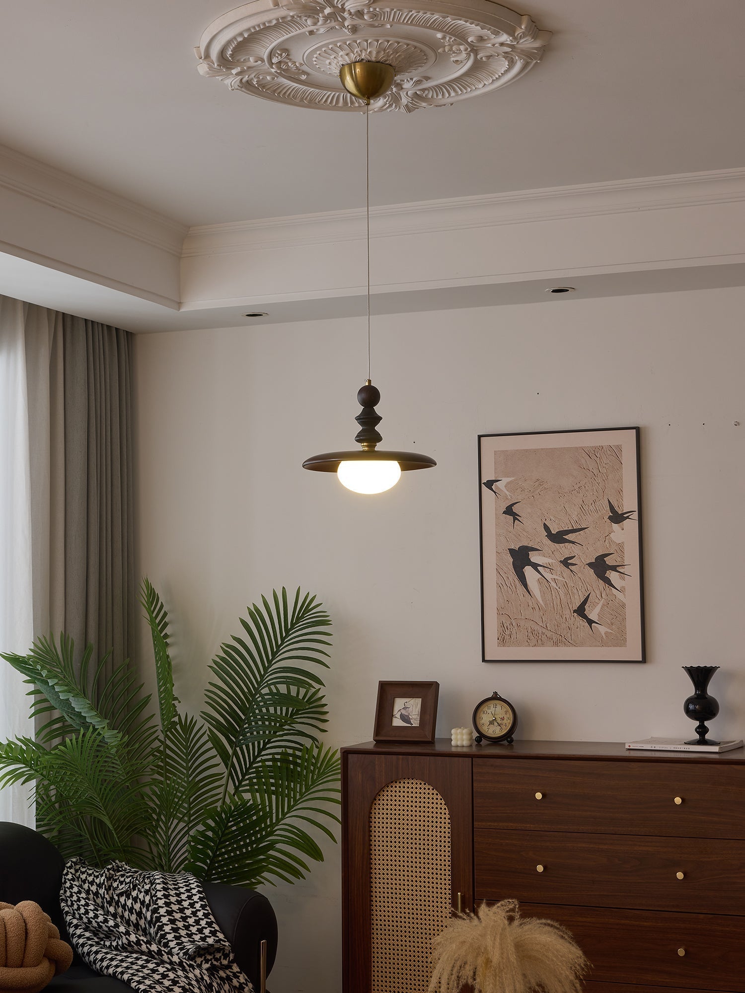 Syraeeth Suspension en Bois Art Nordique Premium - Neutralighting