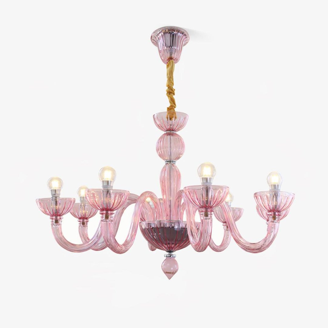 Lustra Chandelier En Verre De Murano Élégant Fait Main - Neutralighting