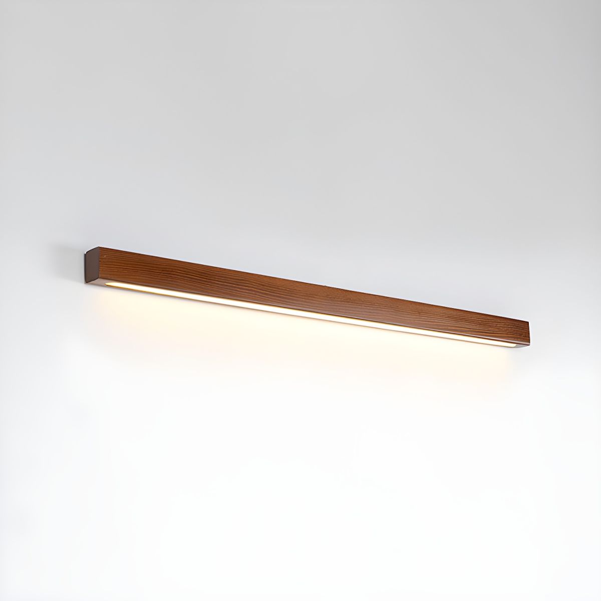 Lustra Applique Murale Linéaire Bois et LED Design Minimaliste - Neutralighting