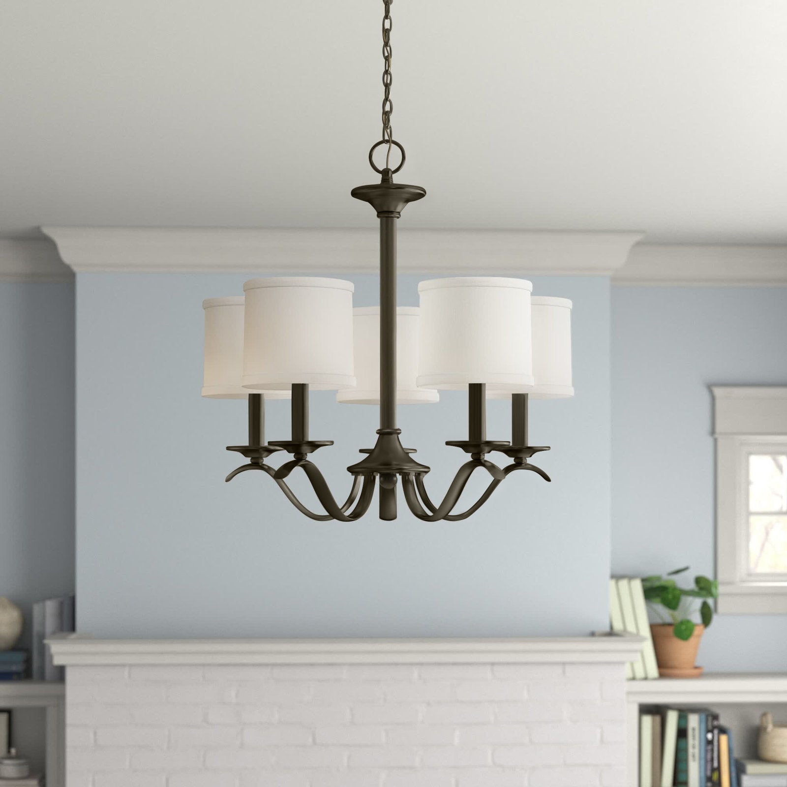 Vatnuvys Chandelier Métal Laiton Tissu Traditionnel Premium - Neutralighting