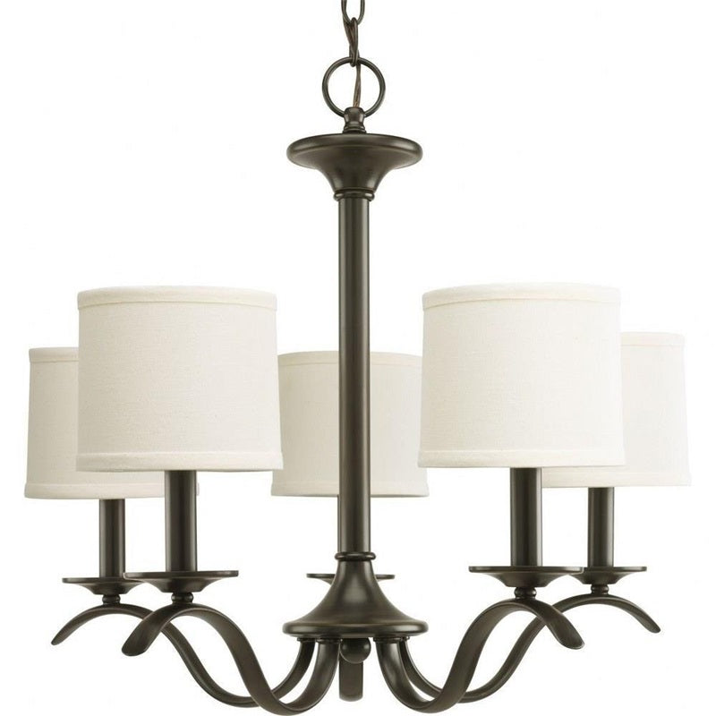 Vatnuvys Chandelier Métal Laiton Tissu Traditionnel Premium - Neutralighting