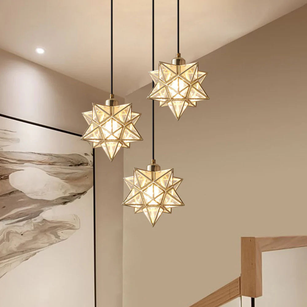 Valentina Classique LED Suspension Métal Salon Chambre à coucher - Neutralighting