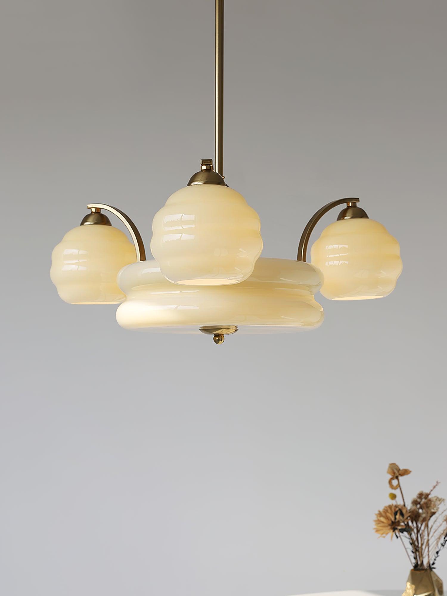 Art Deco Vintage Chandelier - Blowlighting