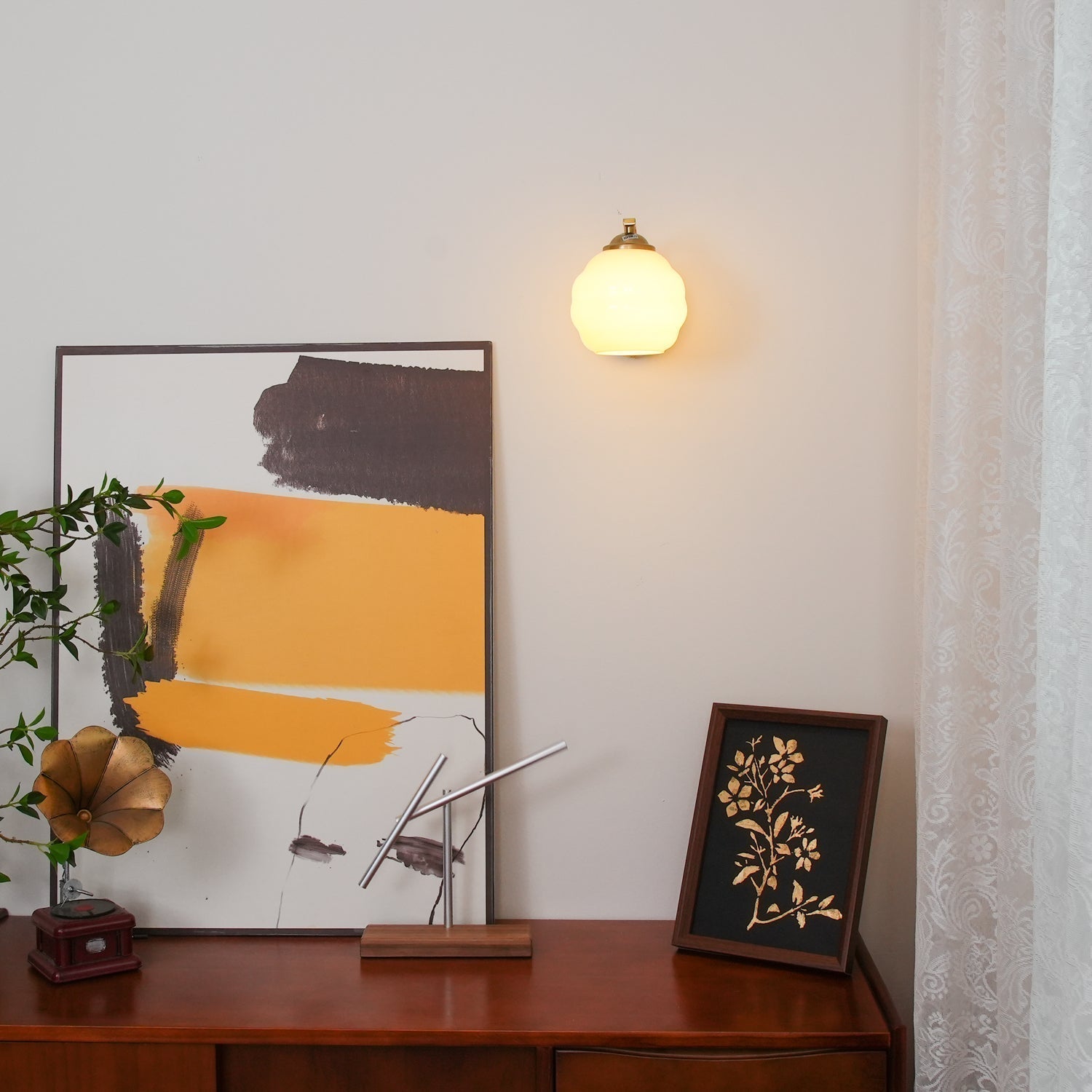 Nino Applique Murale Lanterne Vintage - Neutralighting