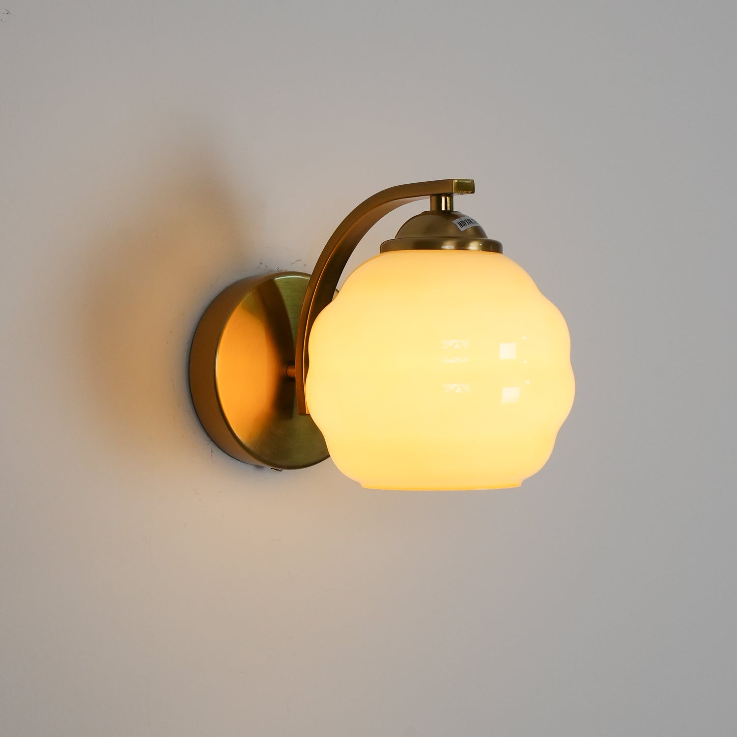 Lustra Wall Lamp Art Deco Glass Chrome - Neutralighting