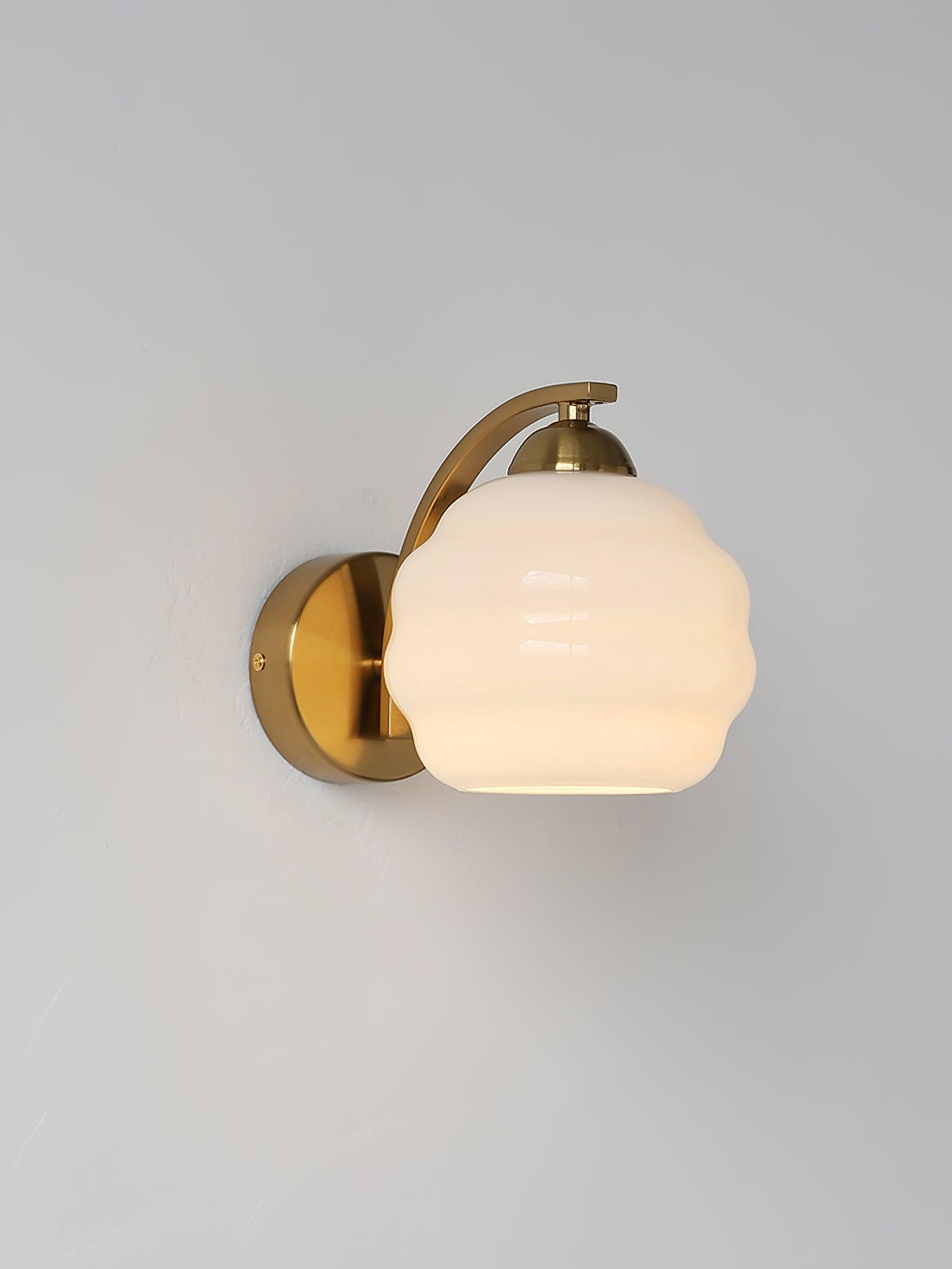Lustra Wall Lamp Art Deco Glass Chrome - Neutralighting