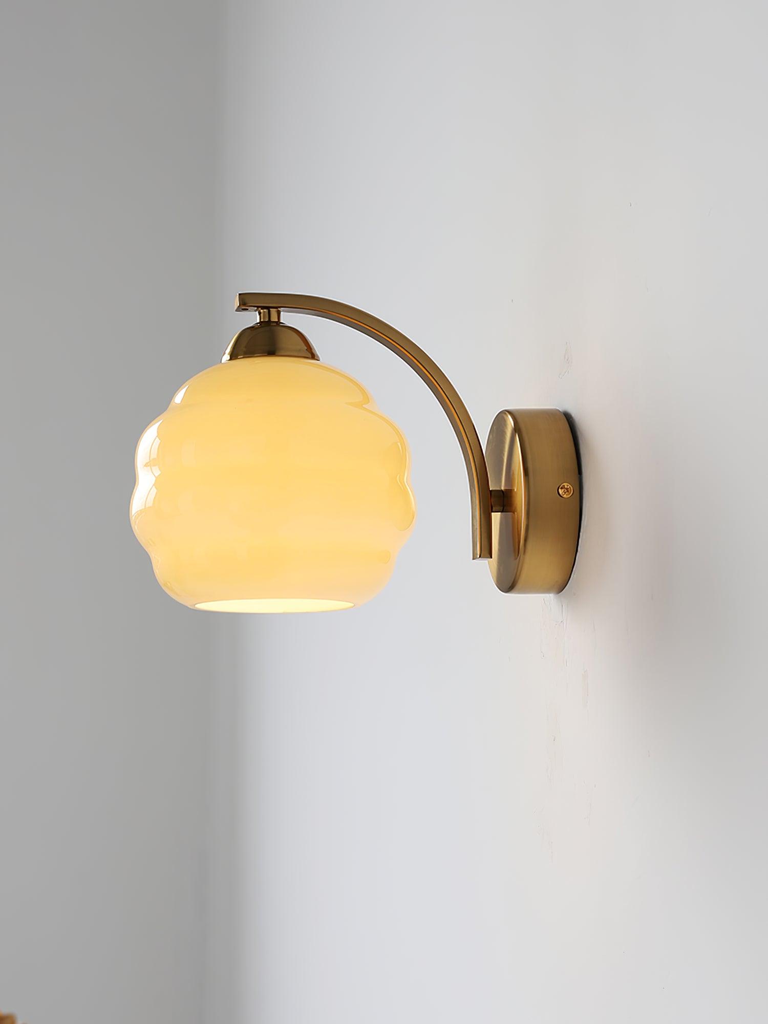 Lustra Wall Lamp Art Deco Glass Chrome - Neutralighting