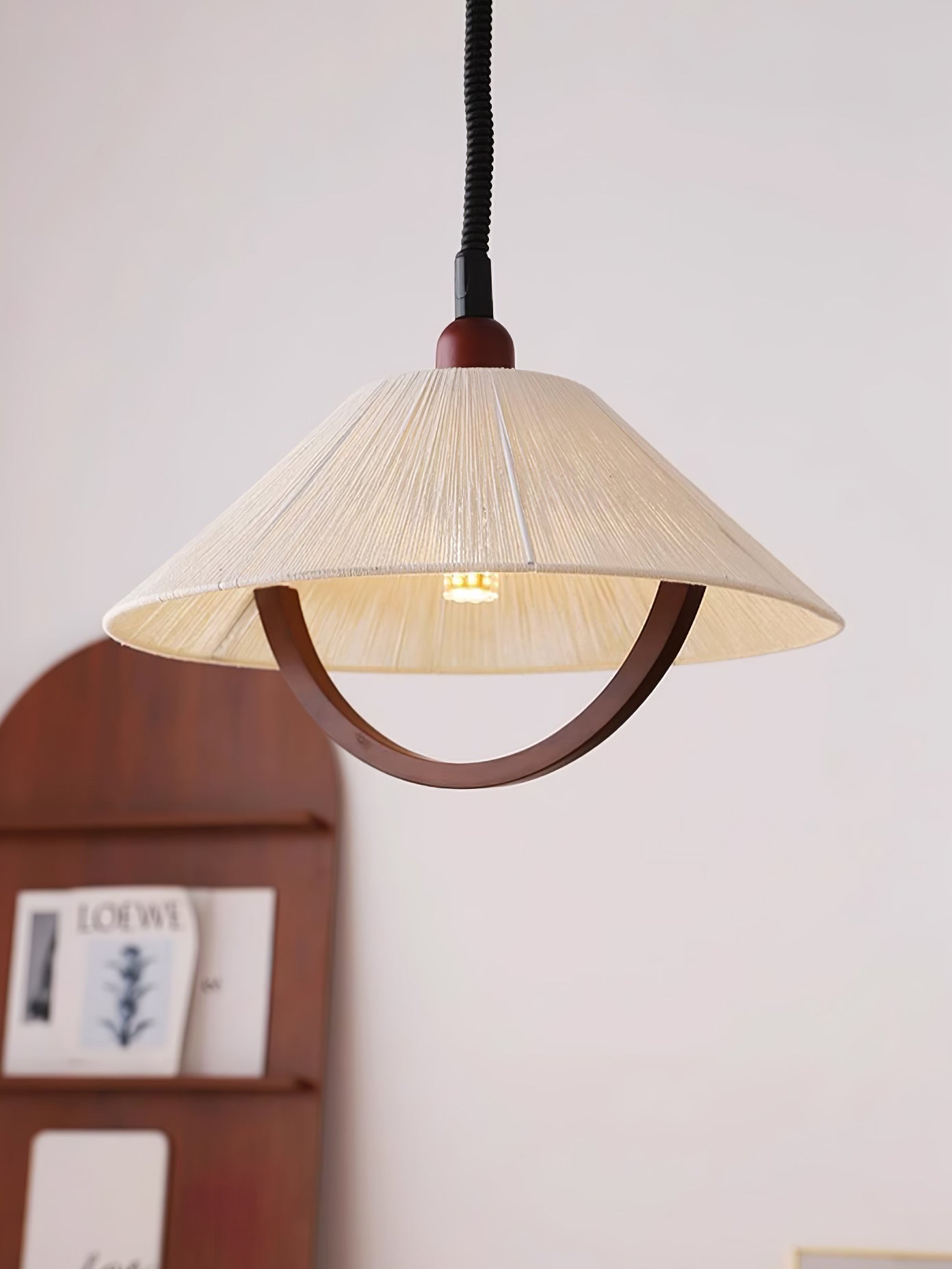 Syraeen Premium Nordic Art Bois Suspension - Neutralighting