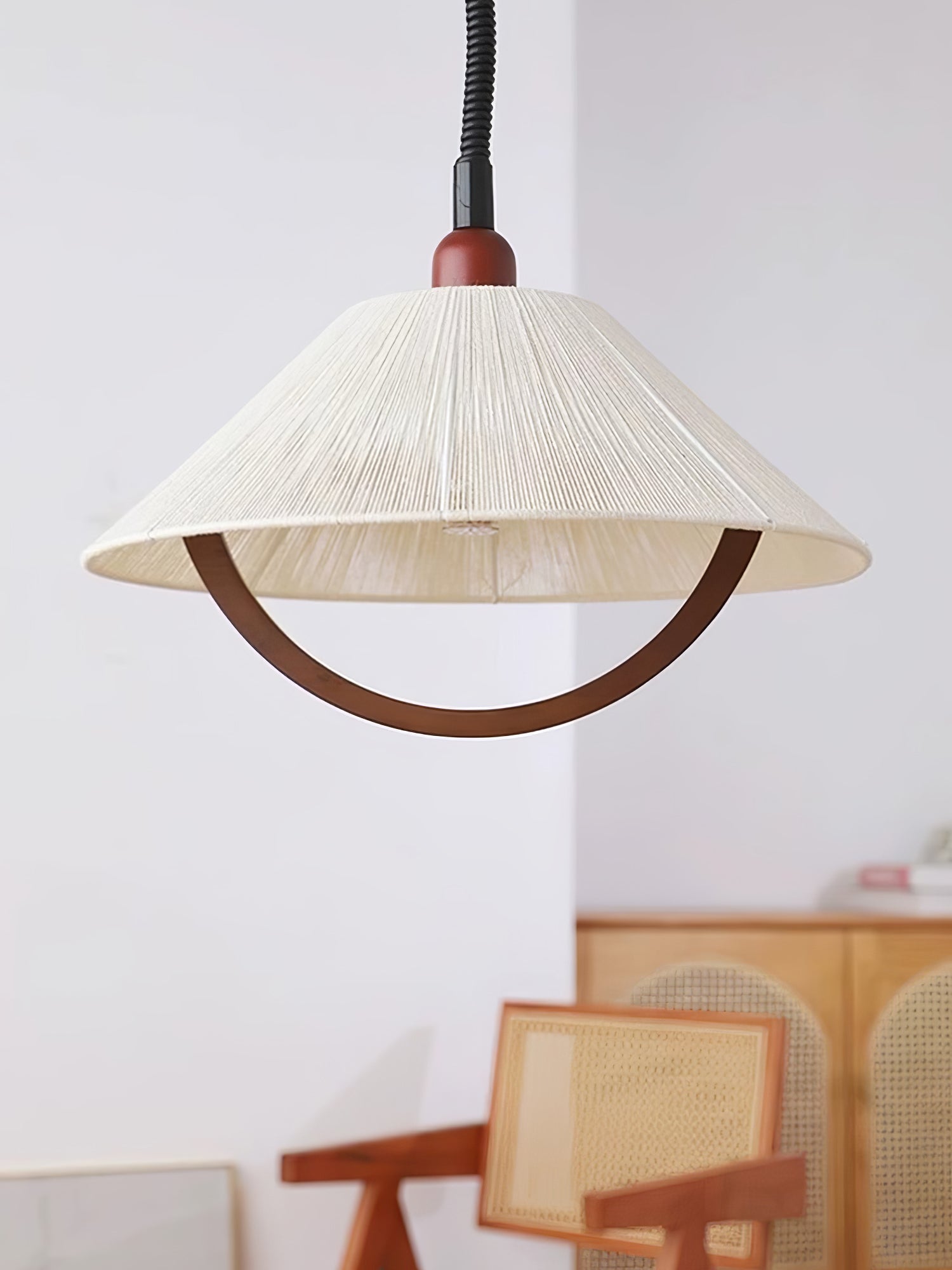 Syraeen Premium Nordic Art Bois Suspension - Neutralighting