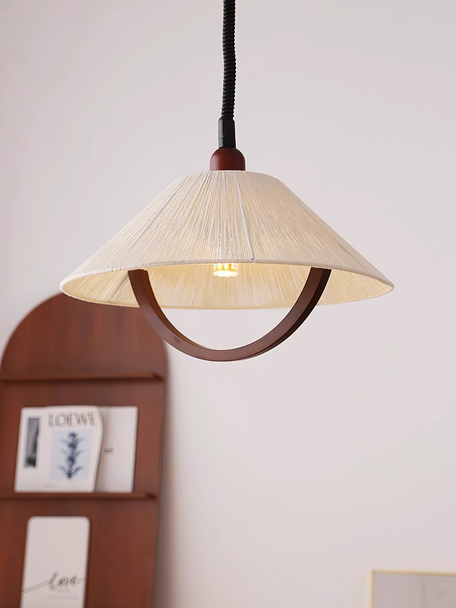 Syraeen Premium Nordic Art Bois Suspension - Neutralighting