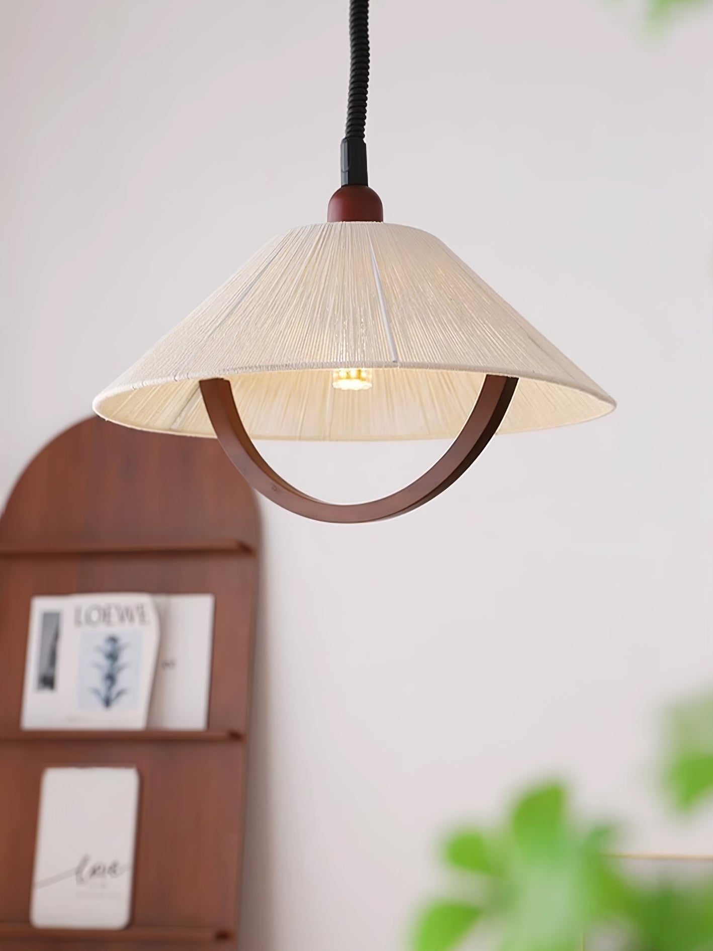 Syraeen Premium Nordic Art Bois Suspension - Neutralighting