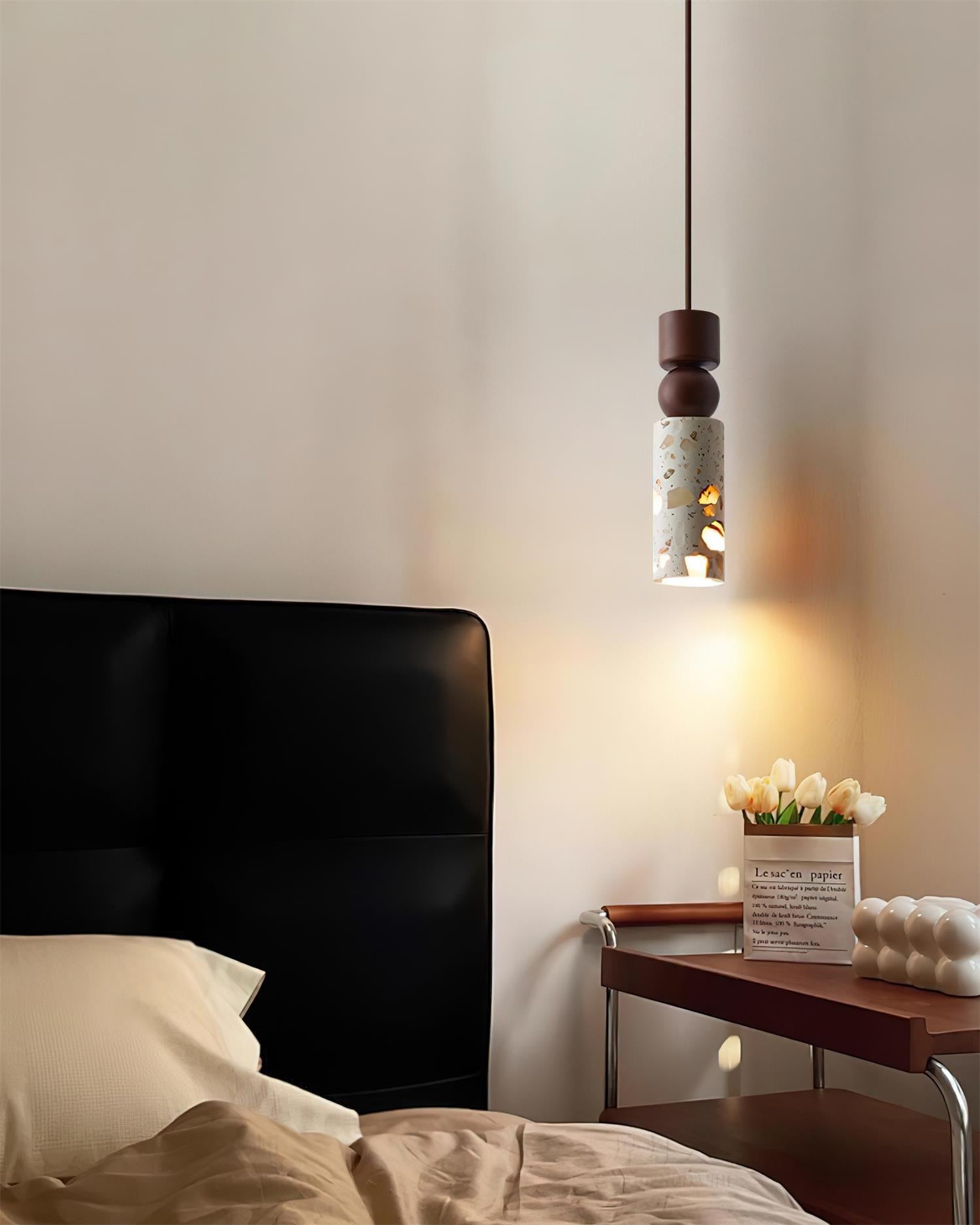 Artena Lampe Suspendue Sculpturale en Terrazzo - Neutralighting